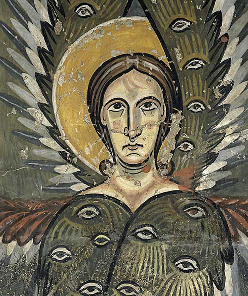Circle of the Master of Pedret. Apse of Santa Maria d’Àneu (detail), end of 11th century – beginning of 12th century