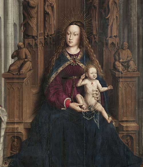 Lluís Dalmau. Virgin of the ‘Consellers’, 1443-1445