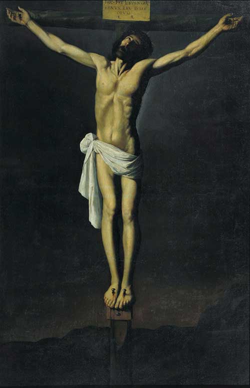 Workshop of Francisco de Zurbarán. Christ Crucified, c. 1655