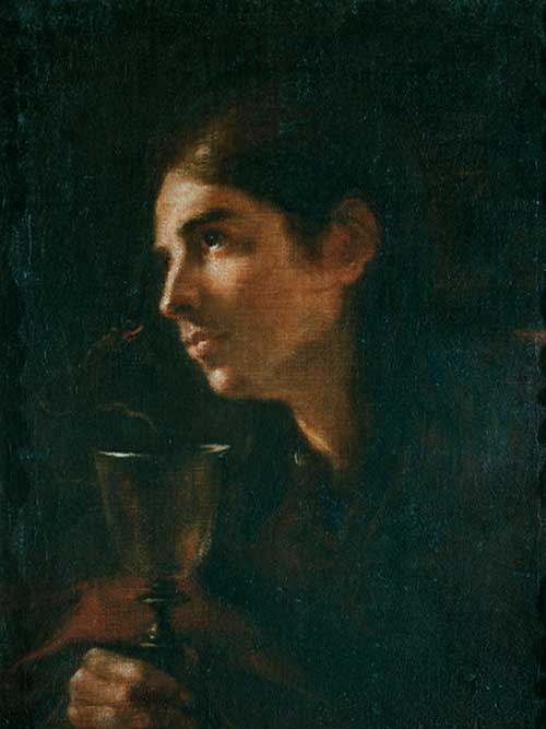 Mateo Cerezo. Saint John Evangelist, c. 1665