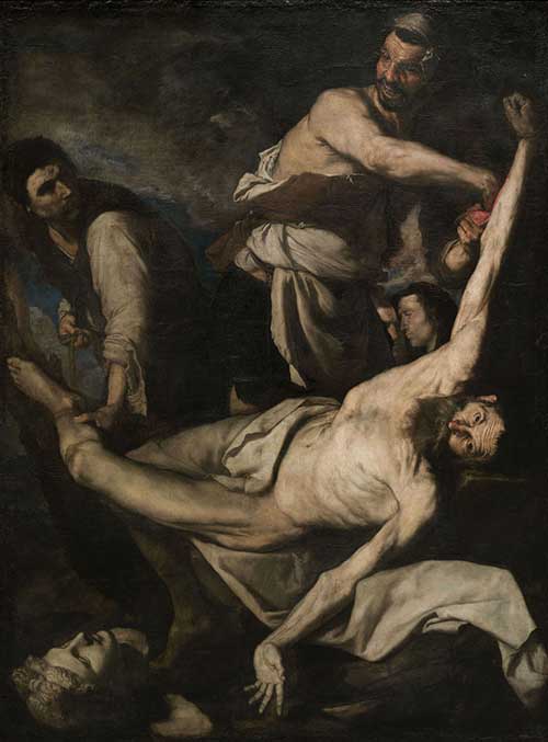 Josep de Ribera. Martyrdom of Saint Bartholomew, 1644