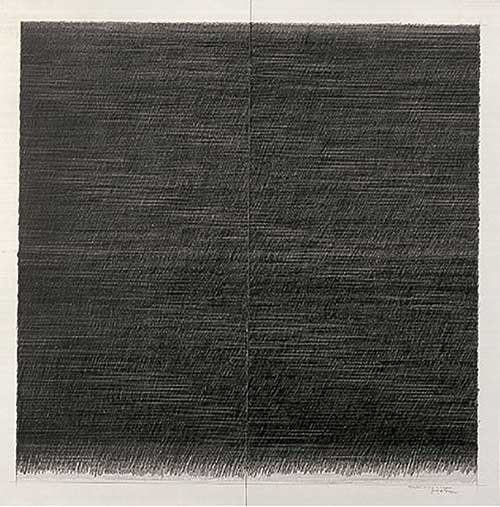 Joan Hernández Pijuan. Lápiz plomo 4h-h-b-2b-4b-6b, 1978