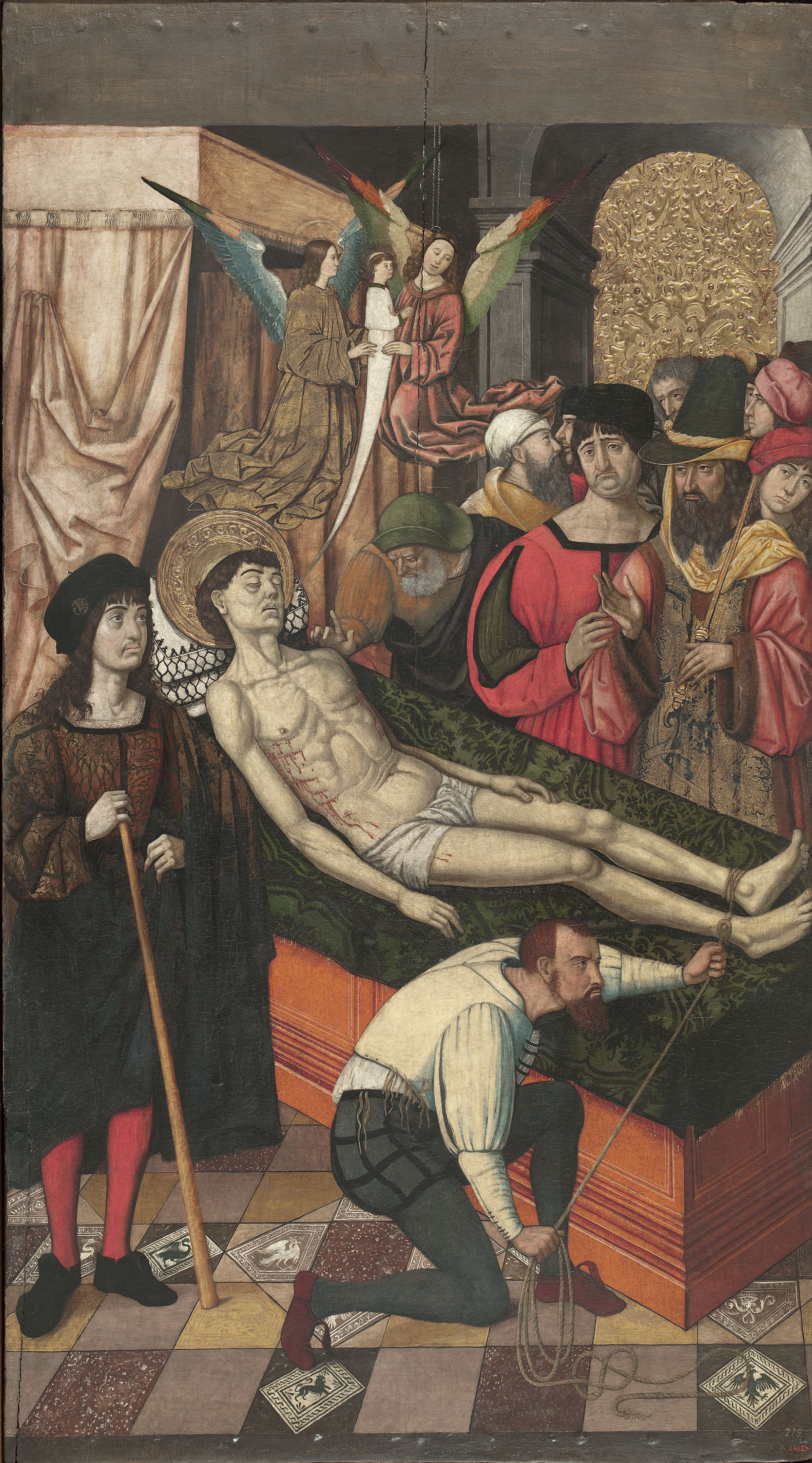 Mestre de Castelsardo - Mort de sant Vicenç - Entre 1500-1510