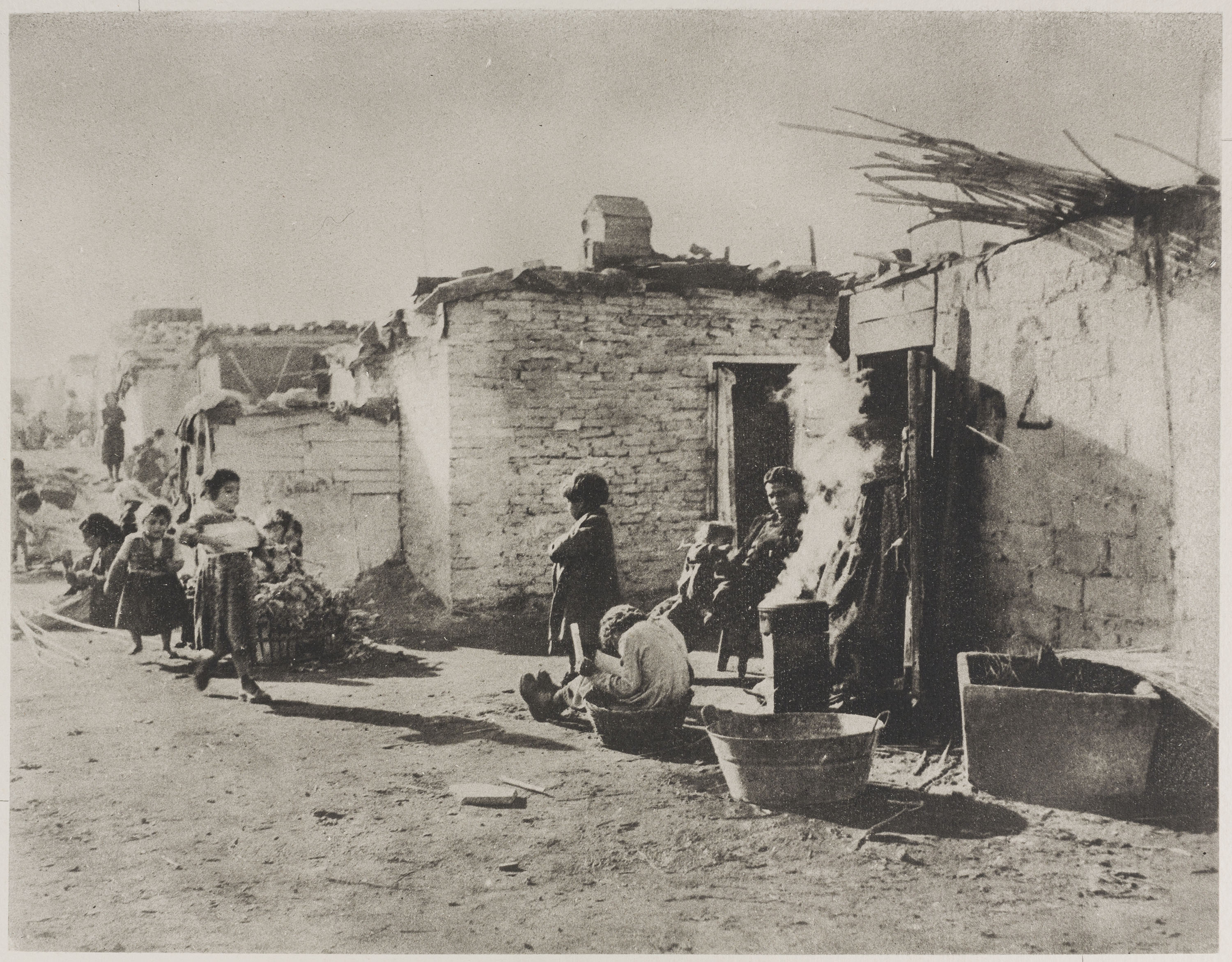 Josep Maria Casals i Ariet - Barraques del Camp de la Bóta (Barcelona) - No datat image for: Josep Maria Casals i Ariet - Barraques del Camp de la Bóta (Barcelona) - No datat