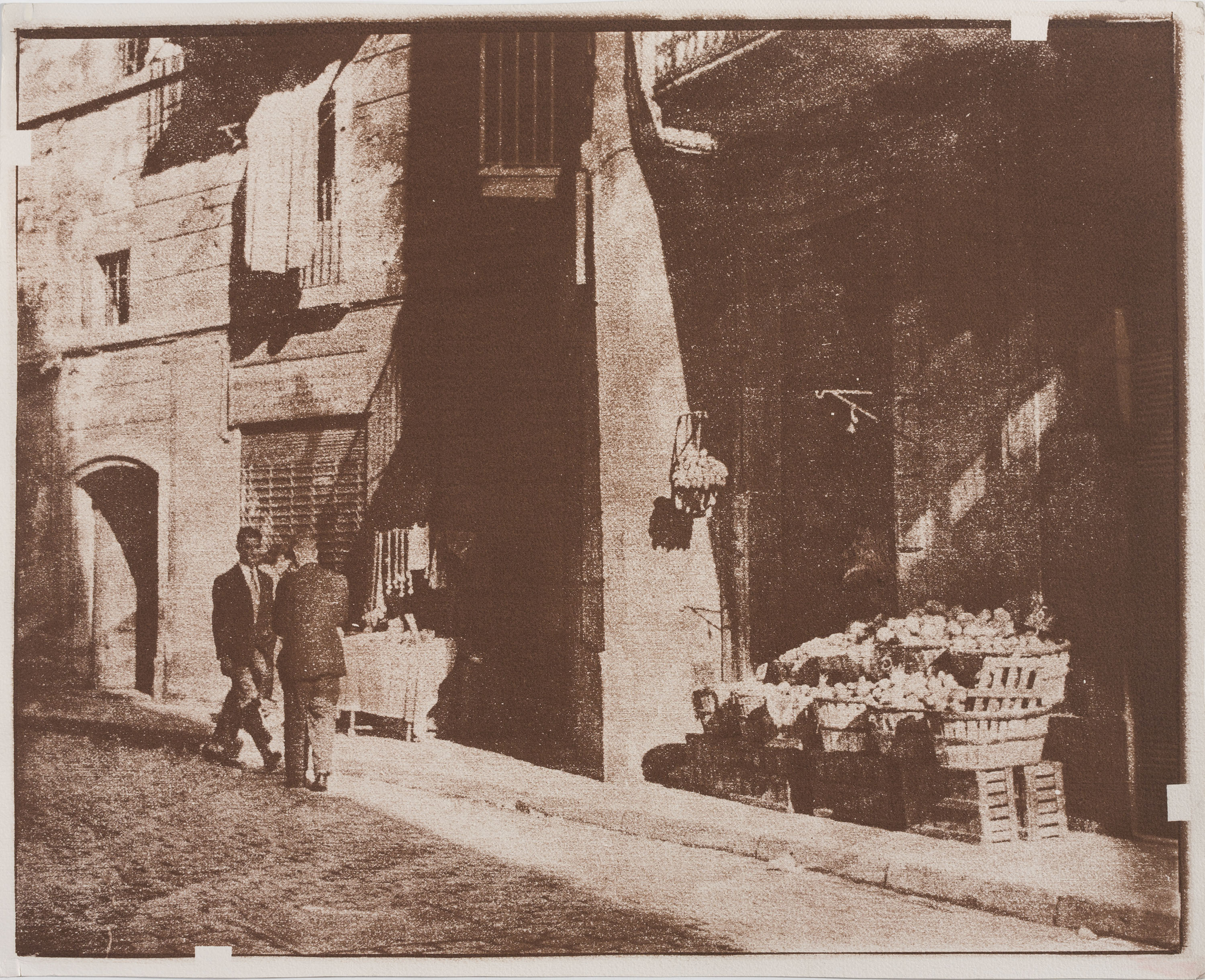 image for: Josep Maria Casals i Ariet - Carrer amb botiga - No datat