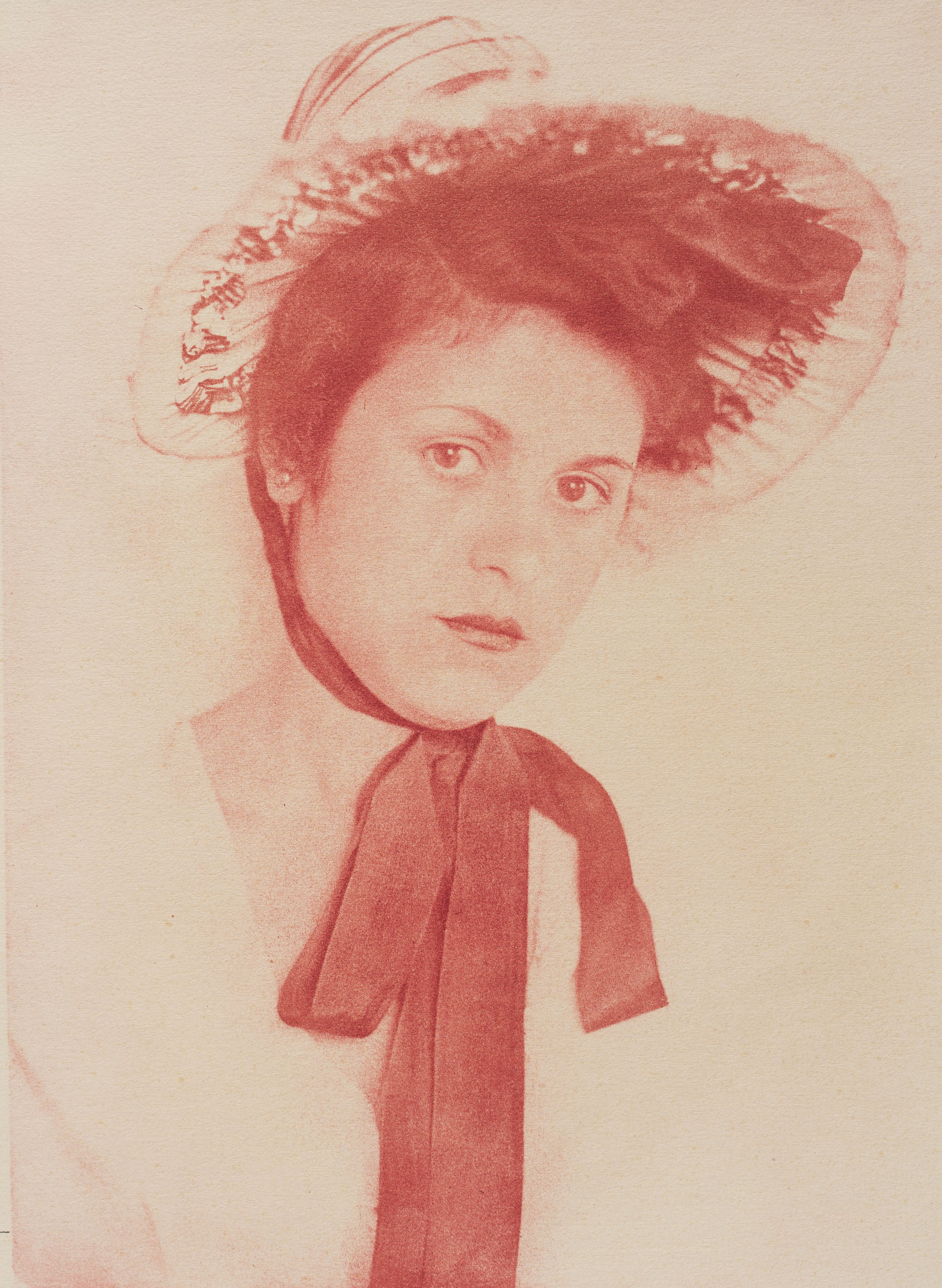 image for: Josep Maria Casals i Ariet - Retrat de noia amb barret - No datat