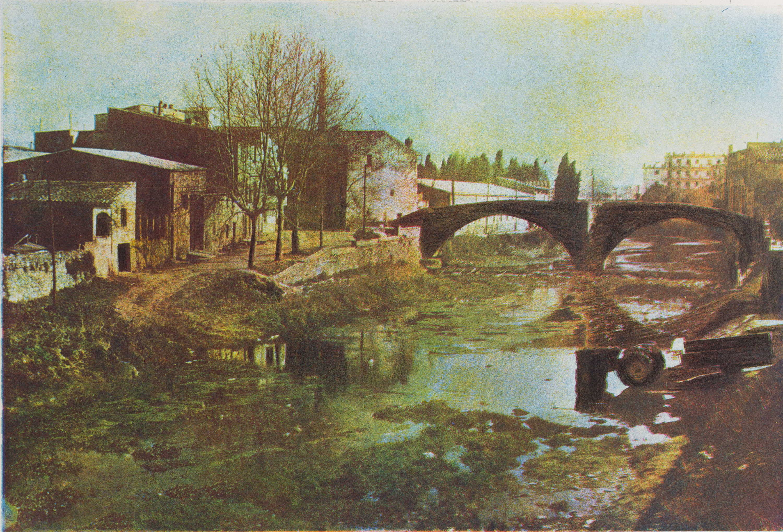 Josep Maria Casals i Ariet - Paisatge amb riu - Cap a 1930-1950 image for: Josep Maria Casals i Ariet - Paisatge amb riu - Cap a 1930-1950