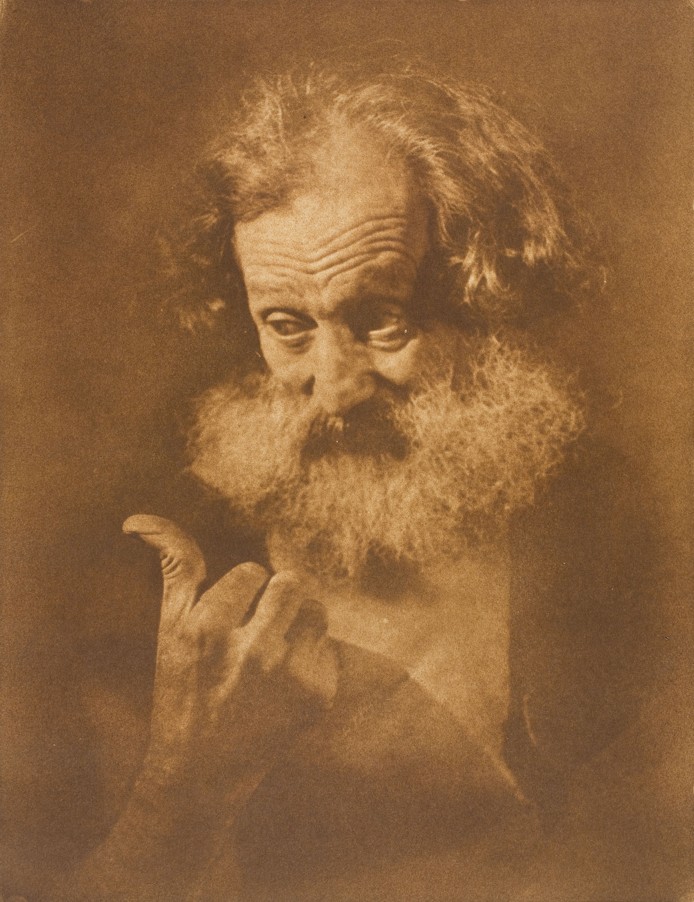 image for: Josep Maria Casals i Ariet - Home amb barba - Cap a 1950