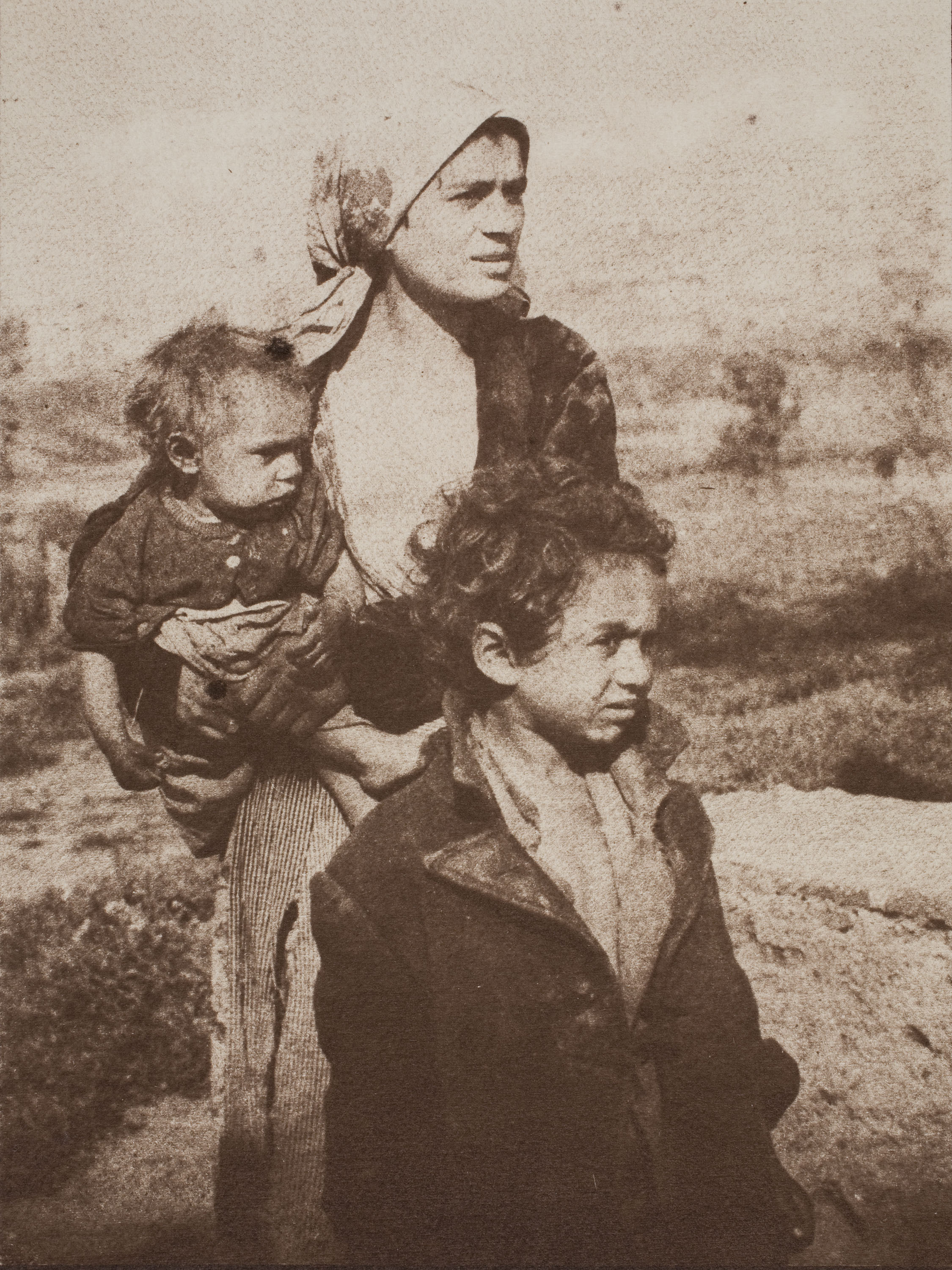 Josep Maria Casals i Ariet - Dona amb nens - No datat image for: Josep Maria Casals i Ariet - Dona amb nens - No datat