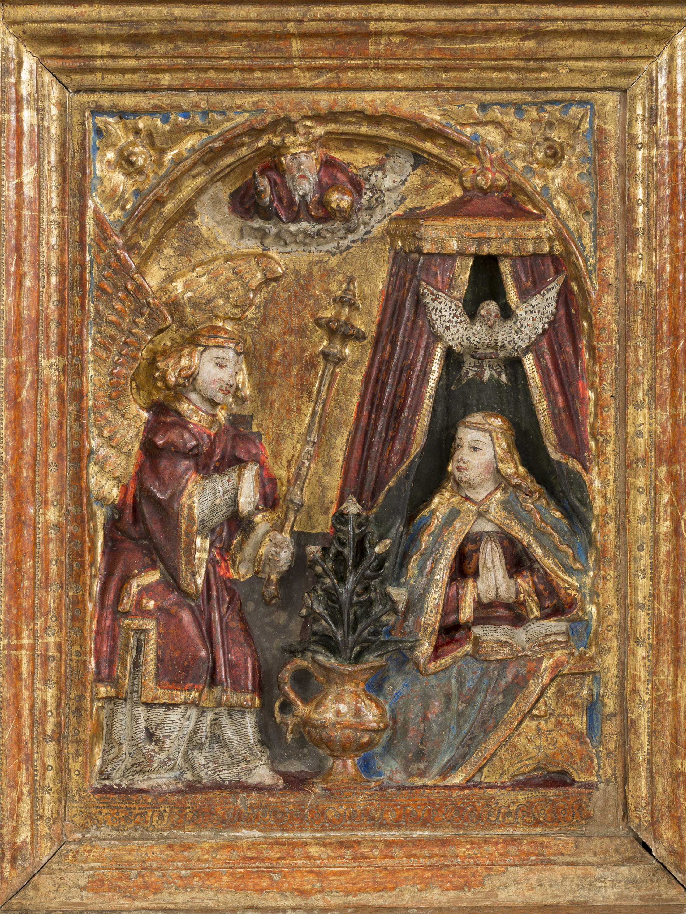 image for: Anònim - Taula del Retaule dels goigs de la Mare de Déu - Entre 1540-1560 [4]