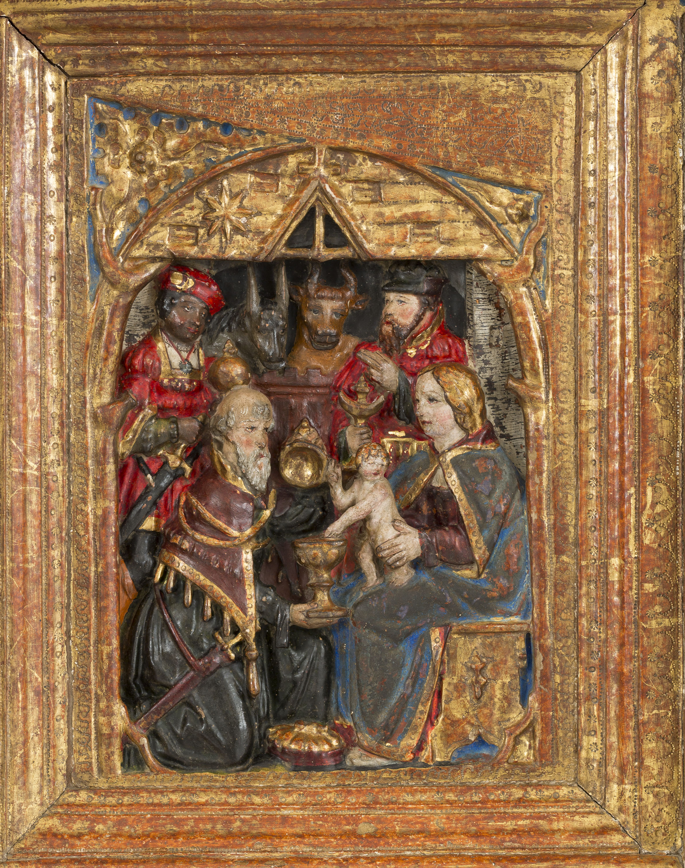 image for: Anònim - Taula del Retaule dels goigs de la Mare de Déu - Entre 1540-1560 [6]