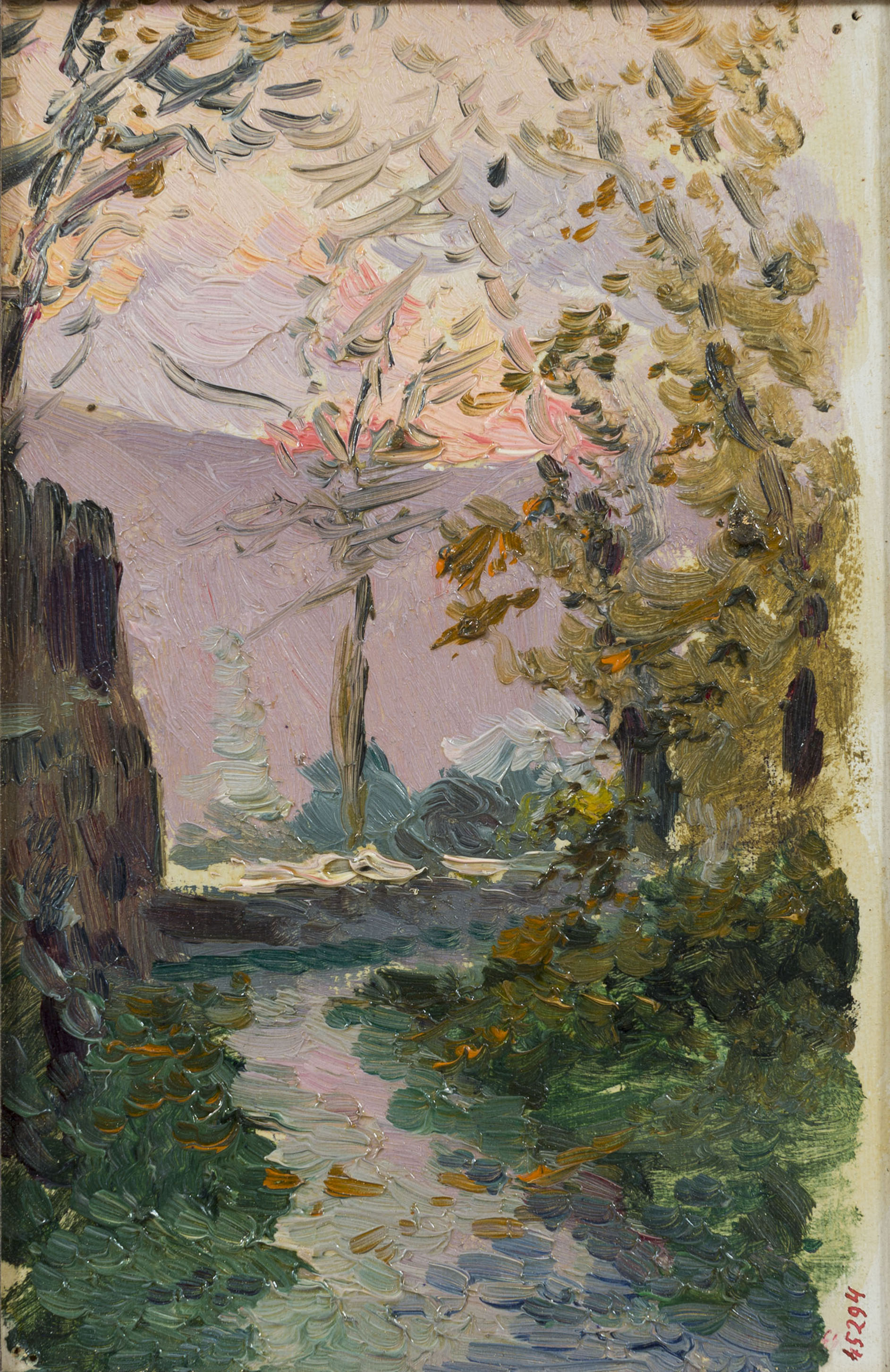 image for: Arcadi Mas i Fondevila - Camí entre arbres - Cap a 1912
