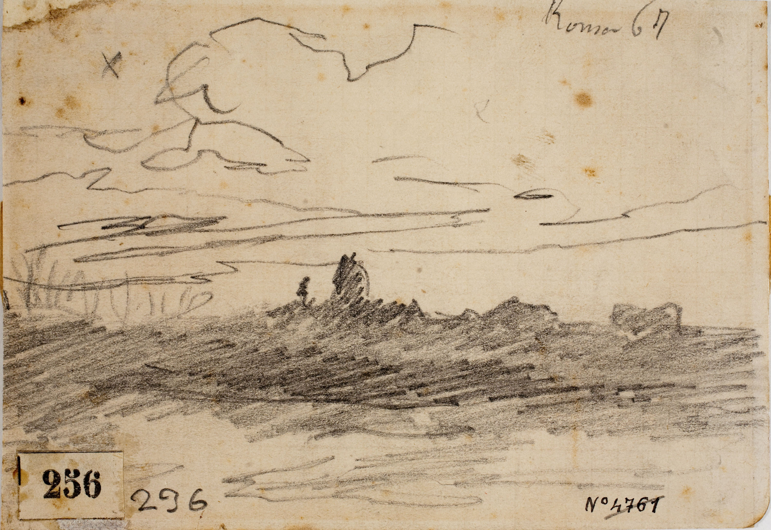 image for: Josep Lluís Pellicer - Paisatge romà - 1867