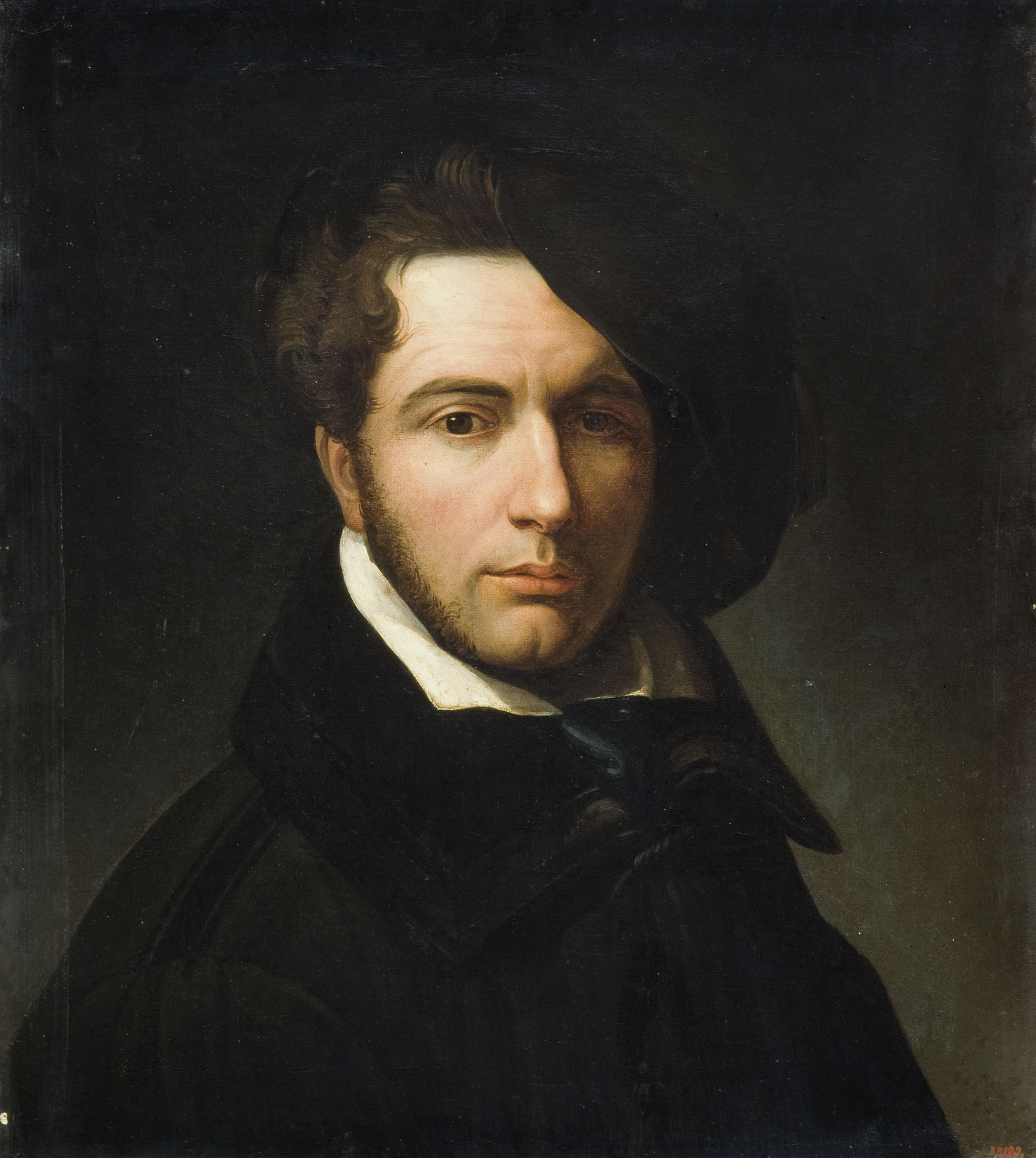 image for: Josep Arrau Barba - Còpia de l'«Autoretrat» del pintor Giuseppe Molteni - Cap a 1831-1832