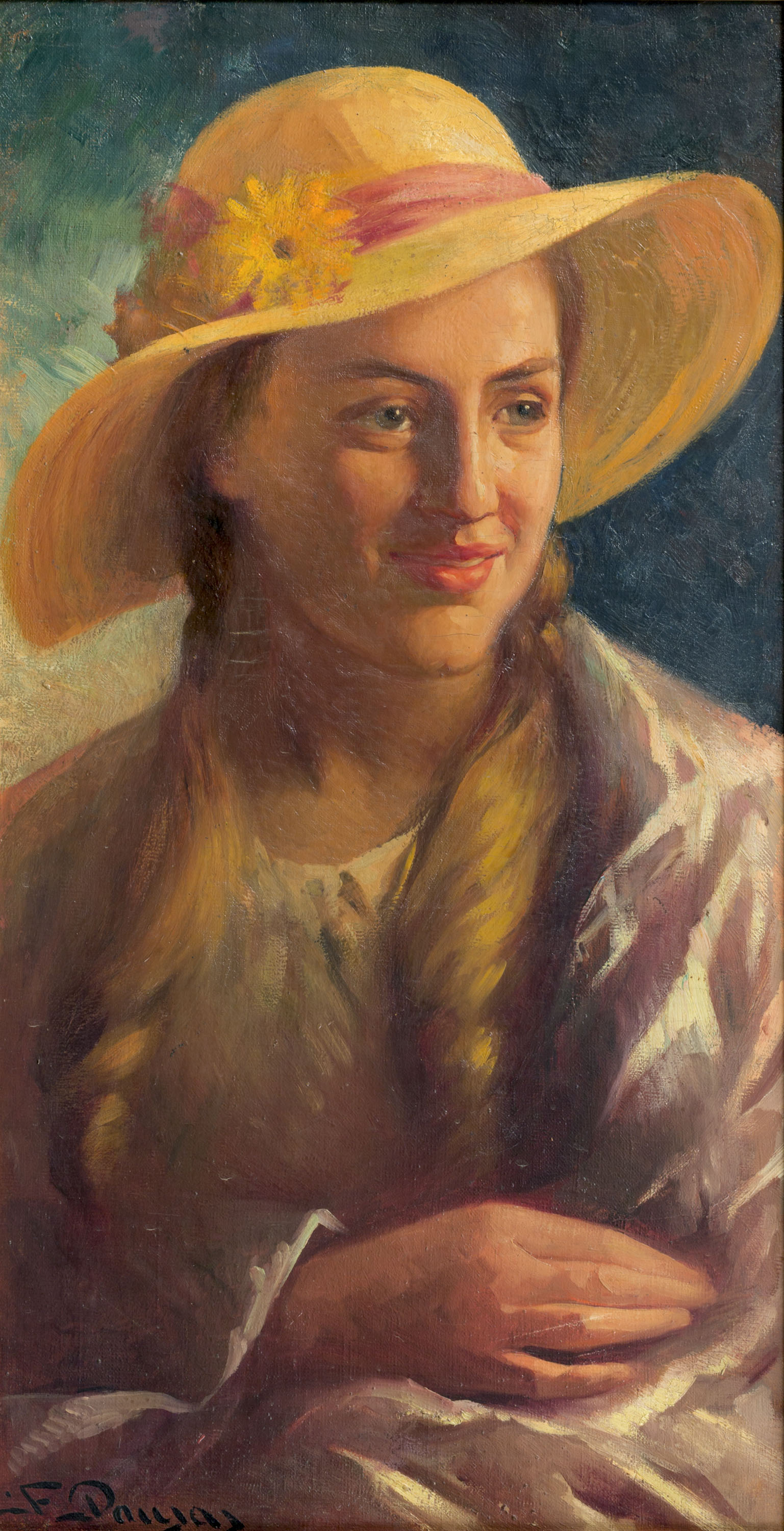 image for: Francesc Pausas - Retrat d'Eugènia Ordeig - Cap a 1930-1944
