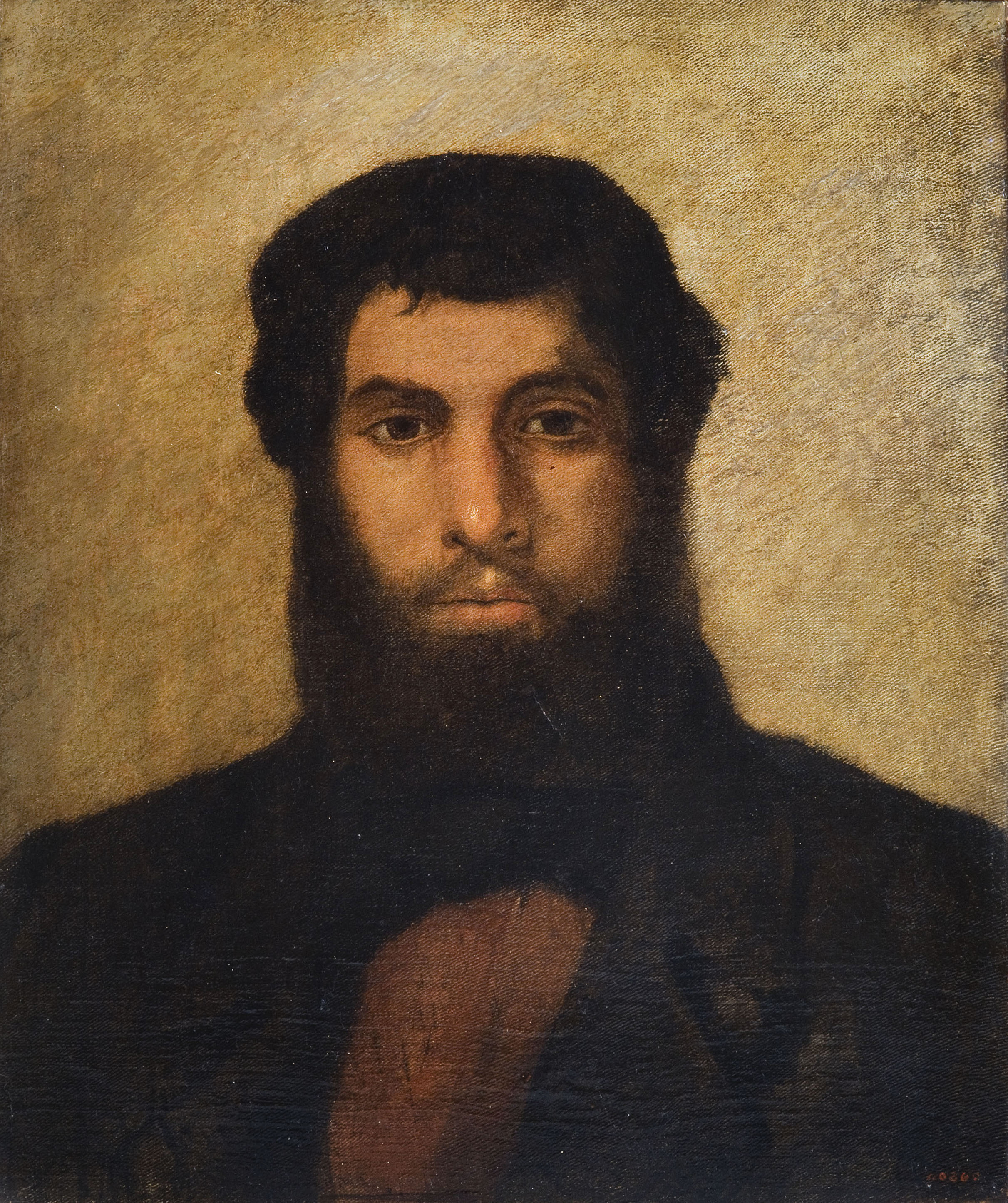 image for: Eduardo Rosales - Retrat masculí - Cap a 1857-1863