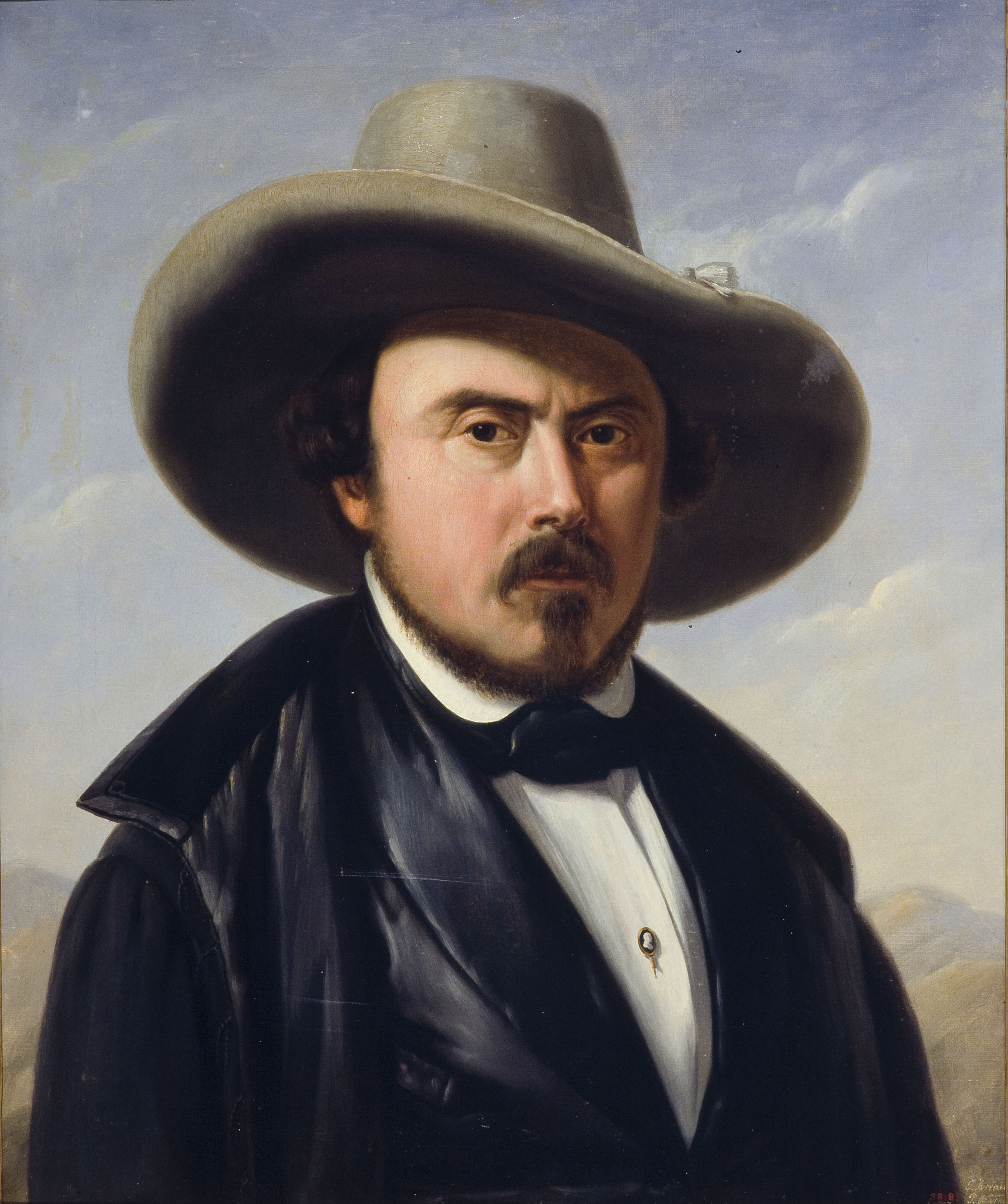 image for: Josep Arrau Barba - Autoretrat - 1846