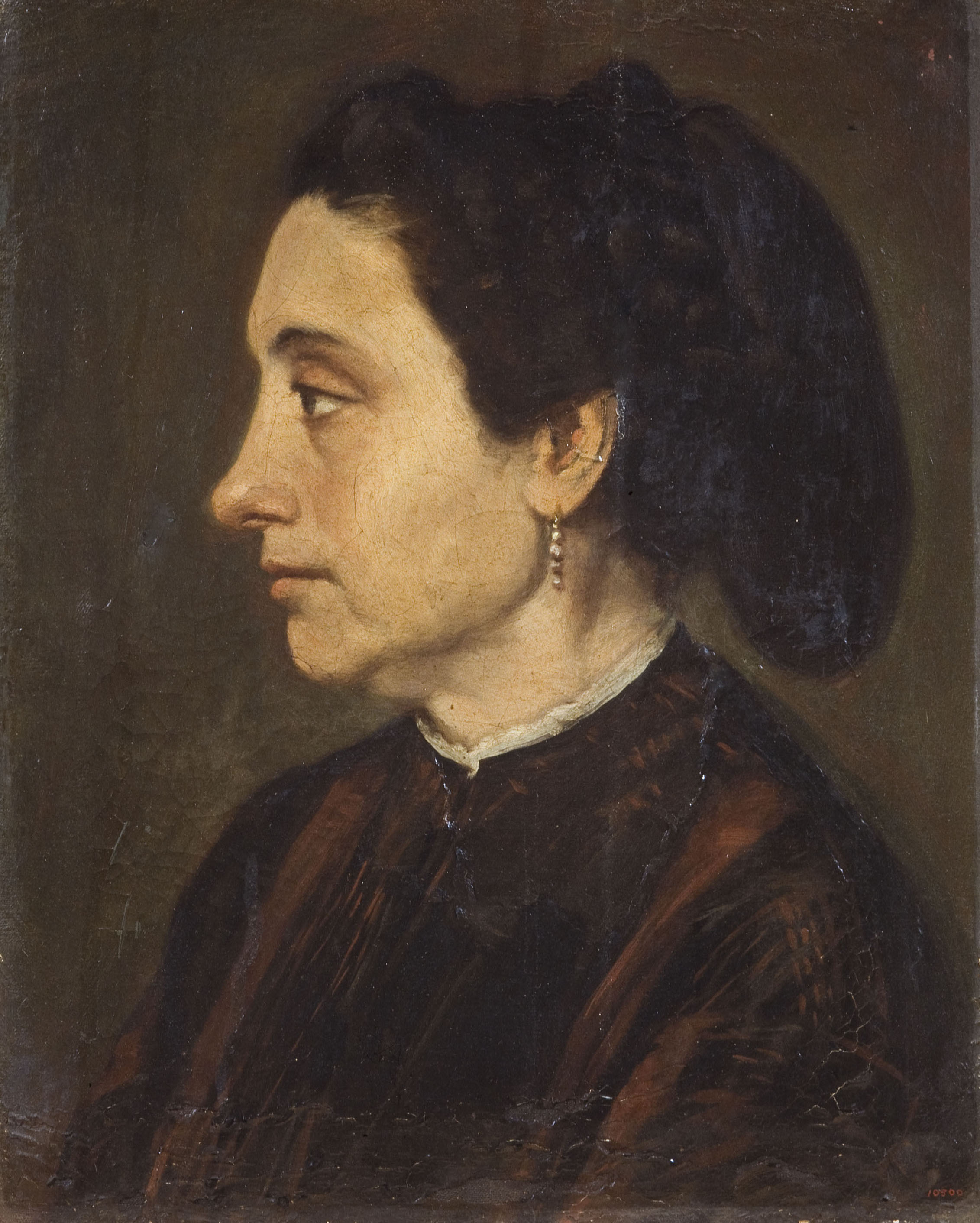 image for: Benet Mercadé - Retrat de senyora - Cap a 1858