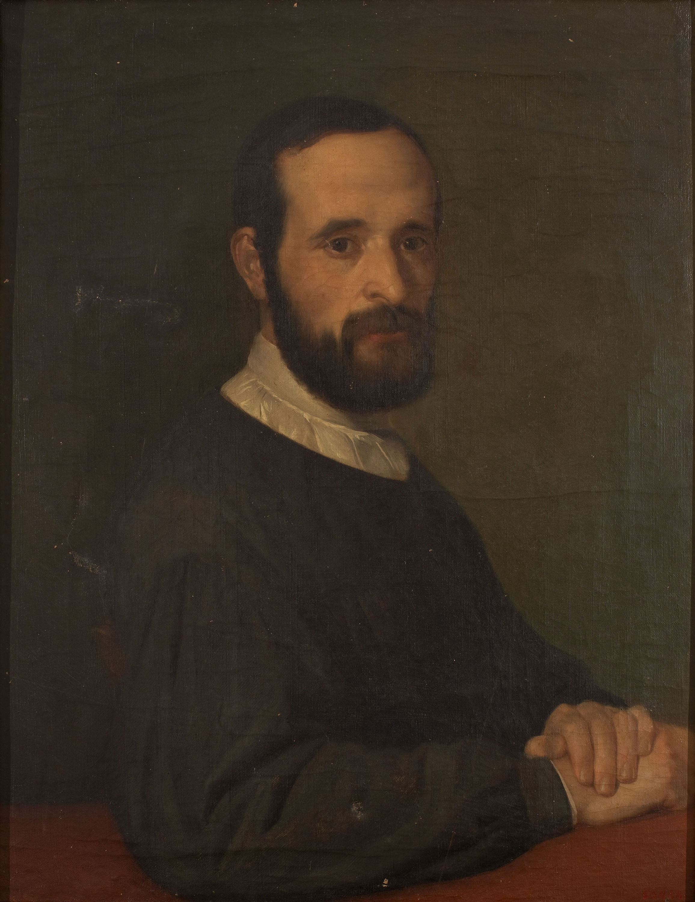 image for: Joaquim Espalter - Retrat del pintor Claudi Lorenzale - Cap a 1850-1855
