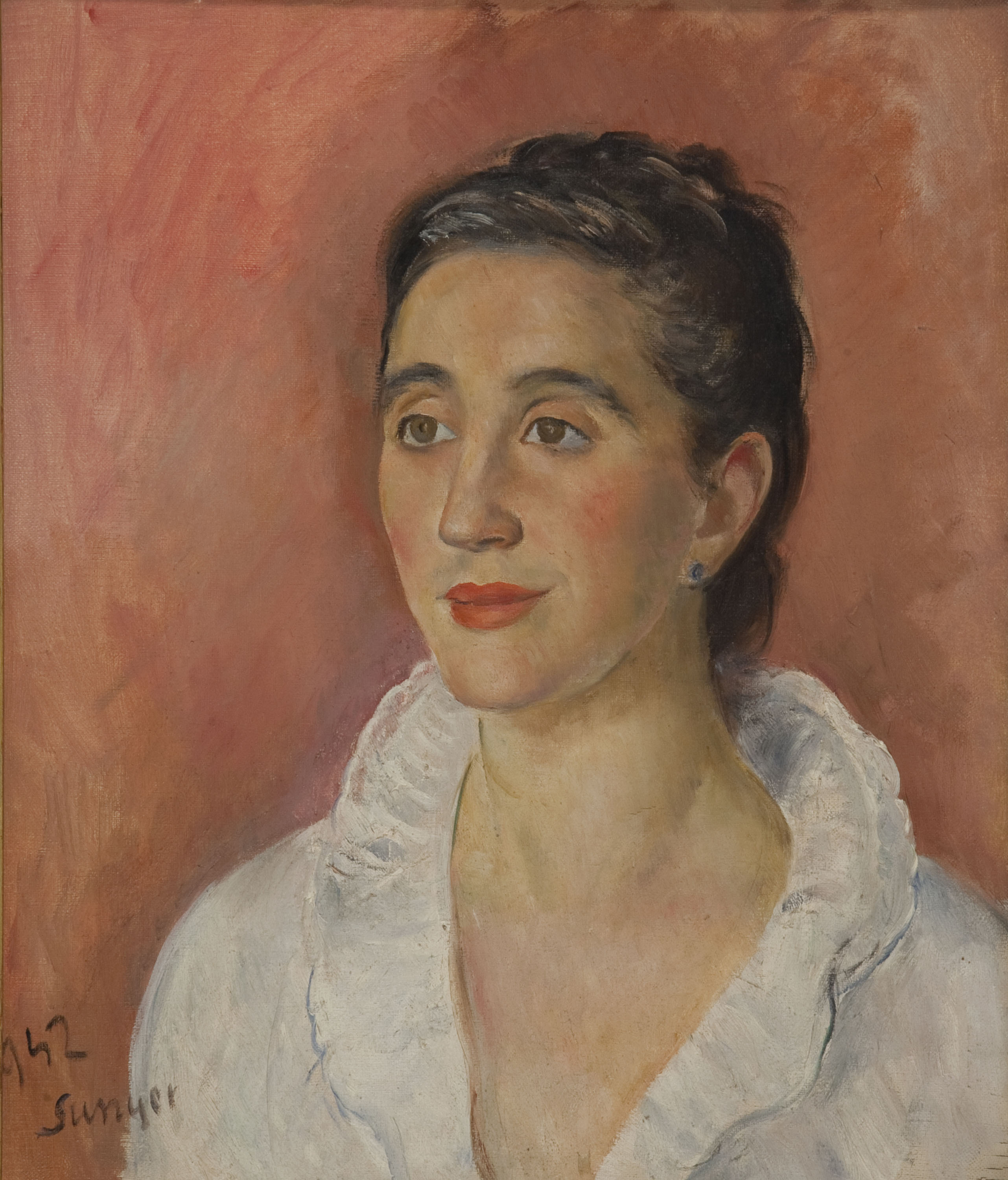 image for: Joaquim Sunyer - Retrat d'Isabel Escalada, vídua de Xavier Nogués - 1942