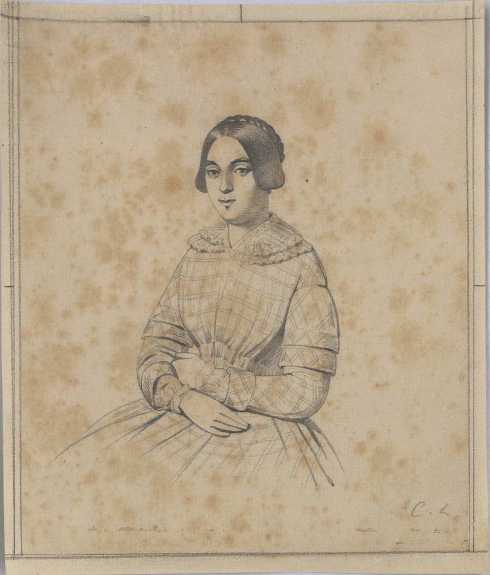 image for: Claudi Lorenzale - Retrat de jove - Cap a 1840-1850