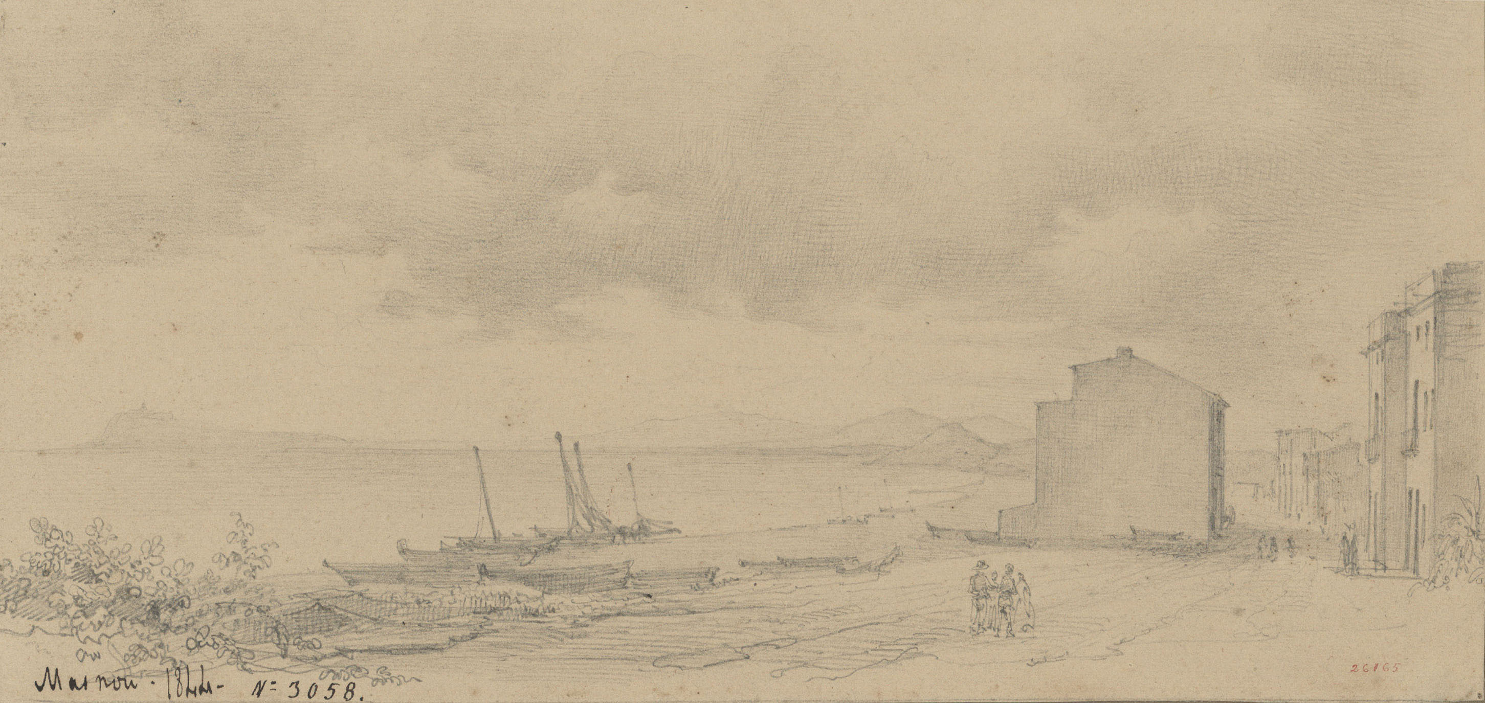image for: Lluís Rigalt - Masnou - 1844
