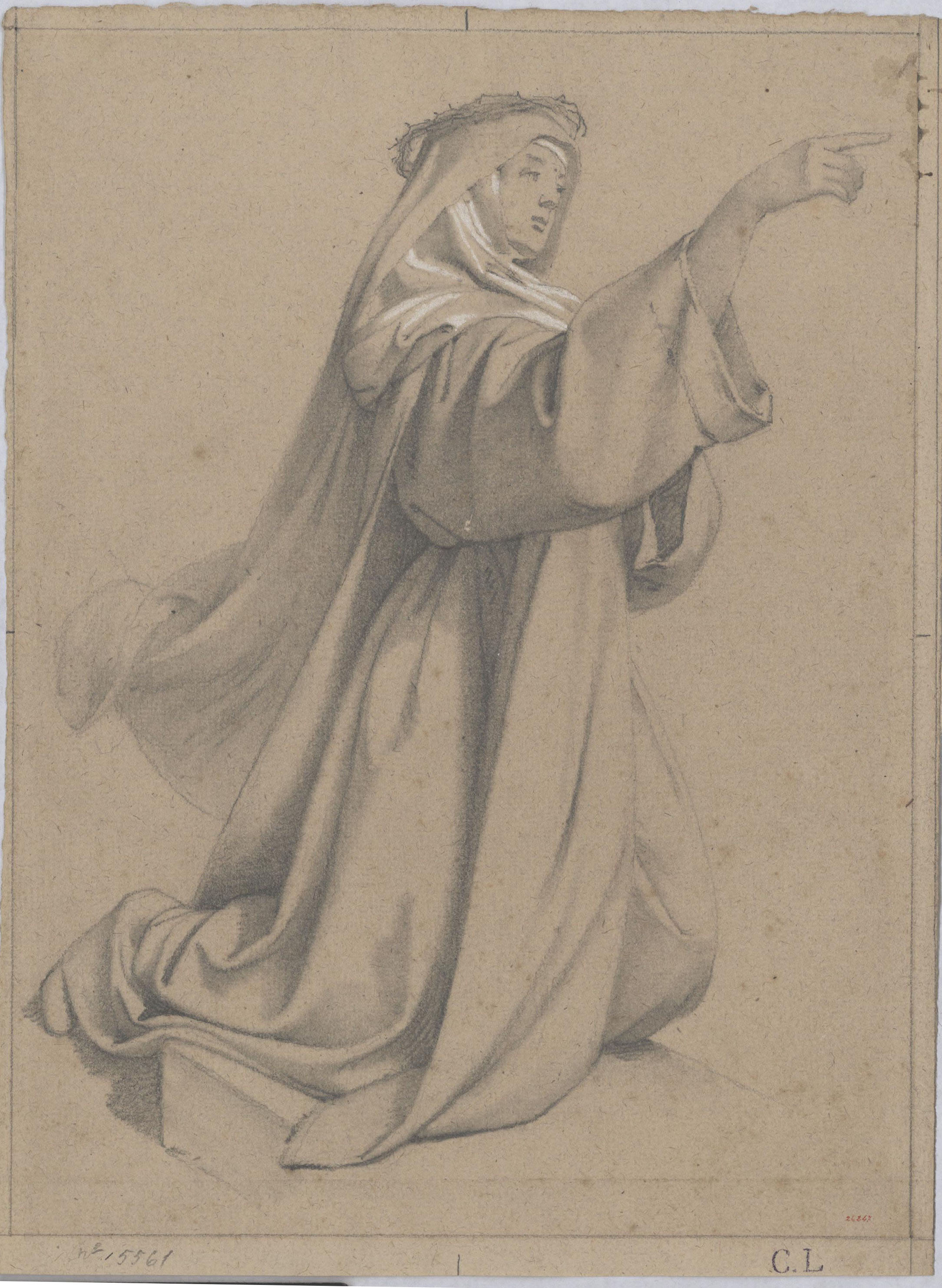 image for: Claudi Lorenzale - Santa Rosa de Lima - Cap a 1850-1870