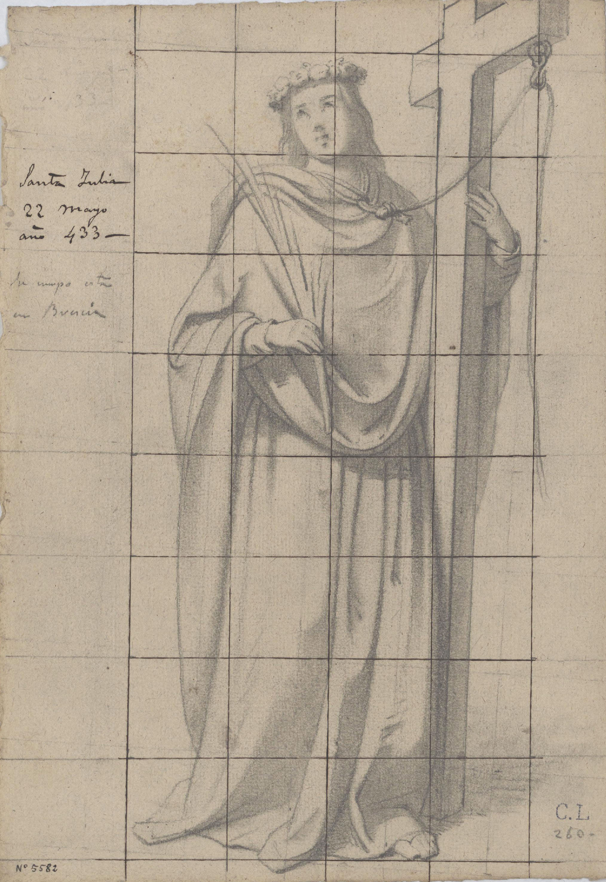 image for: Claudi Lorenzale - Santa Júlia - Cap a 1850-1870