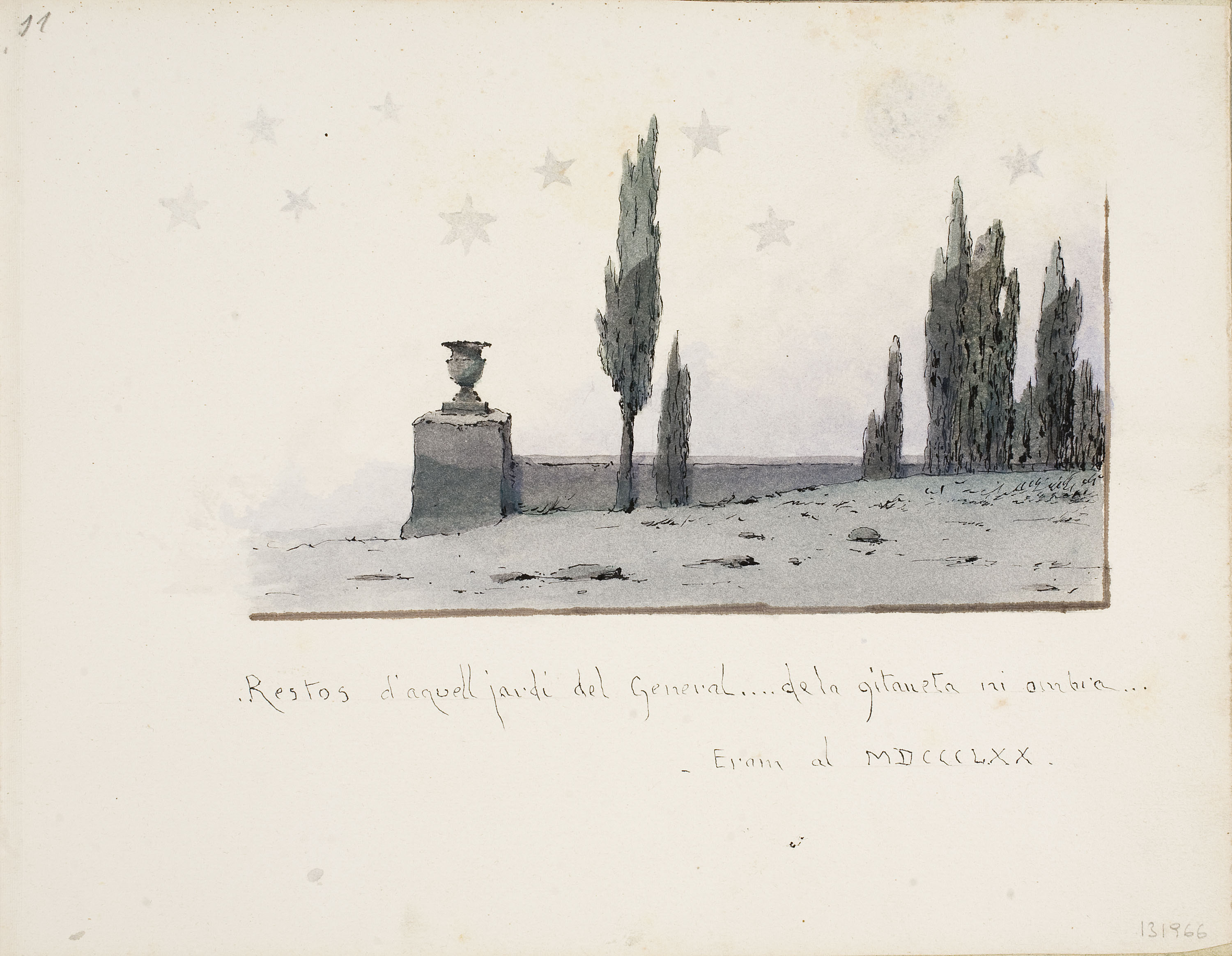 image for: Modest Urgell - Jardí del General - Cap a 1918
