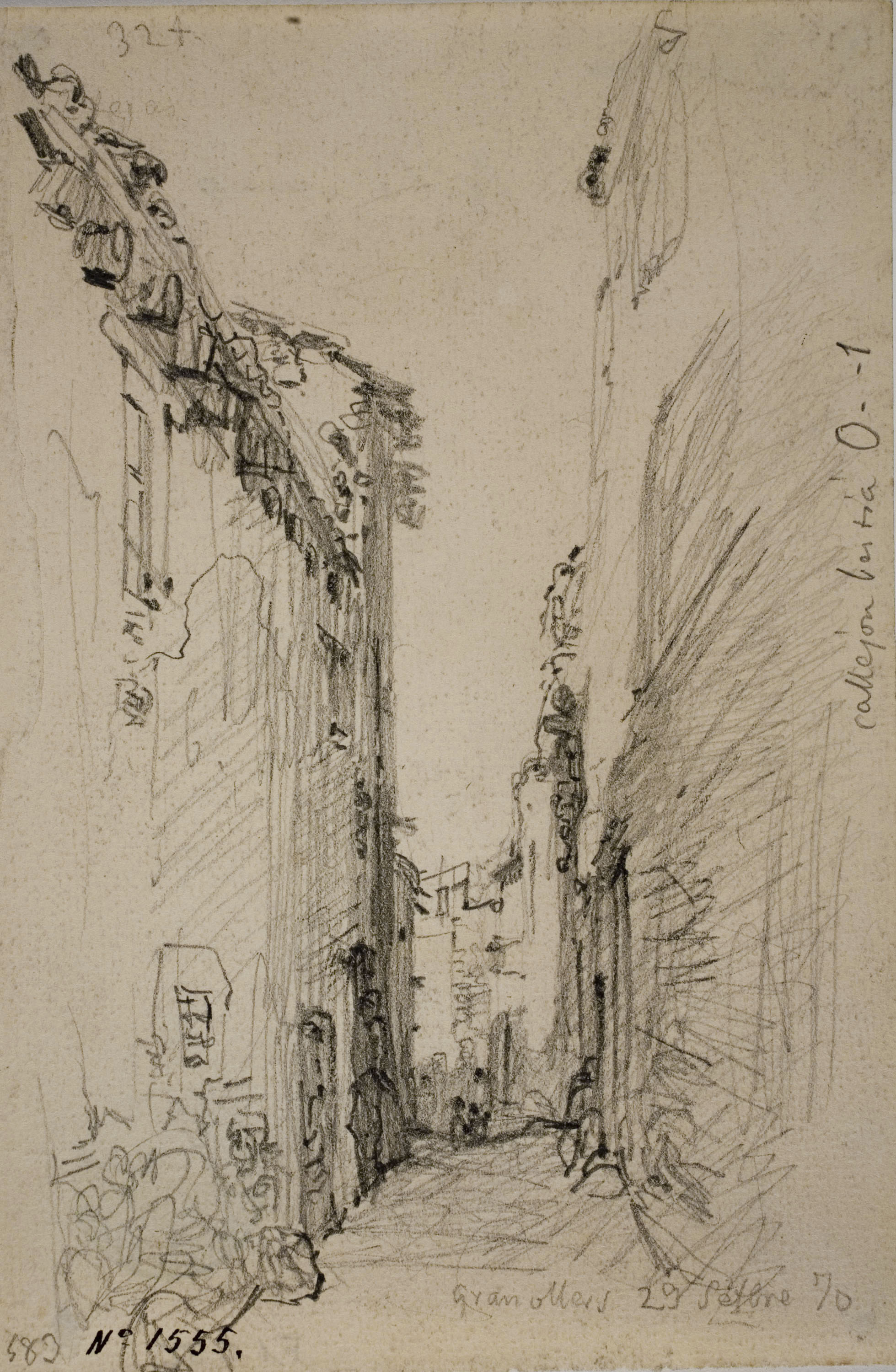 image for: Ramon Martí i Alsina - Un carrer de Granollers - Granollers, 29 de Setembre de 1870