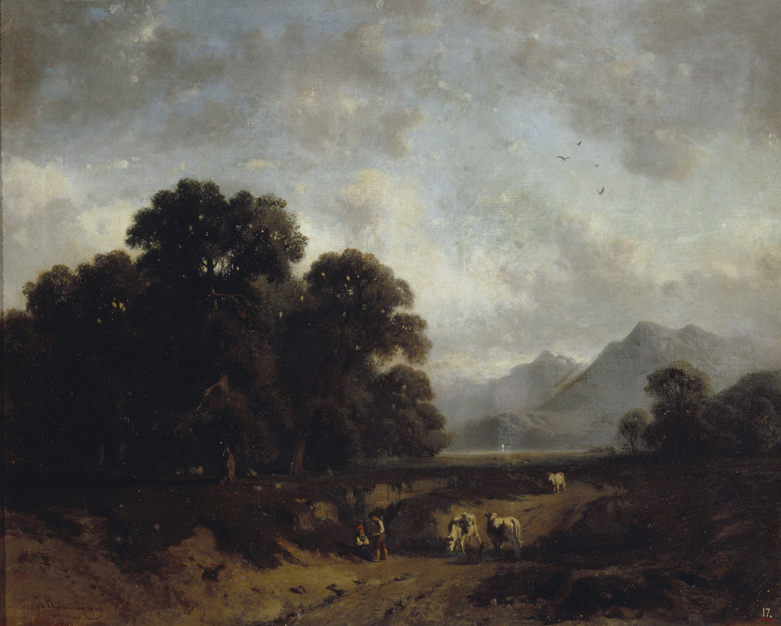 image for: Alfons Robert - Temps ennuvolat - 1849