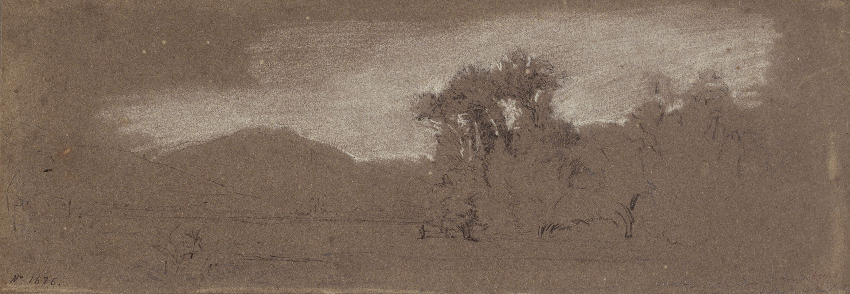 Ramon Martí i Alsina - Paisatge - Cap a 1870 image for: Ramon Martí i Alsina - Paisatge - Cap a 1870