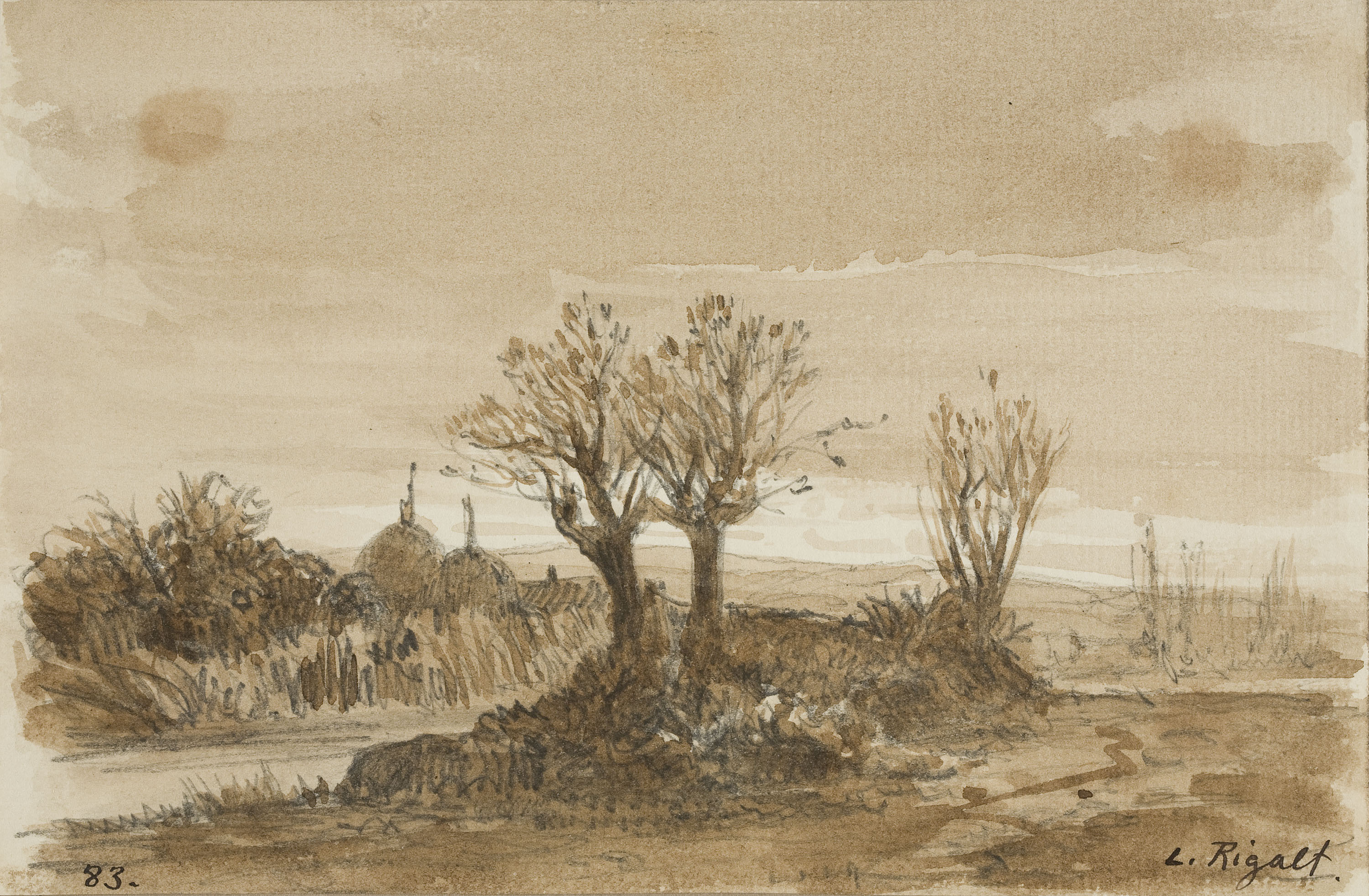 image for: Lluís Rigalt - Paisatge - Cap a 1873-1874