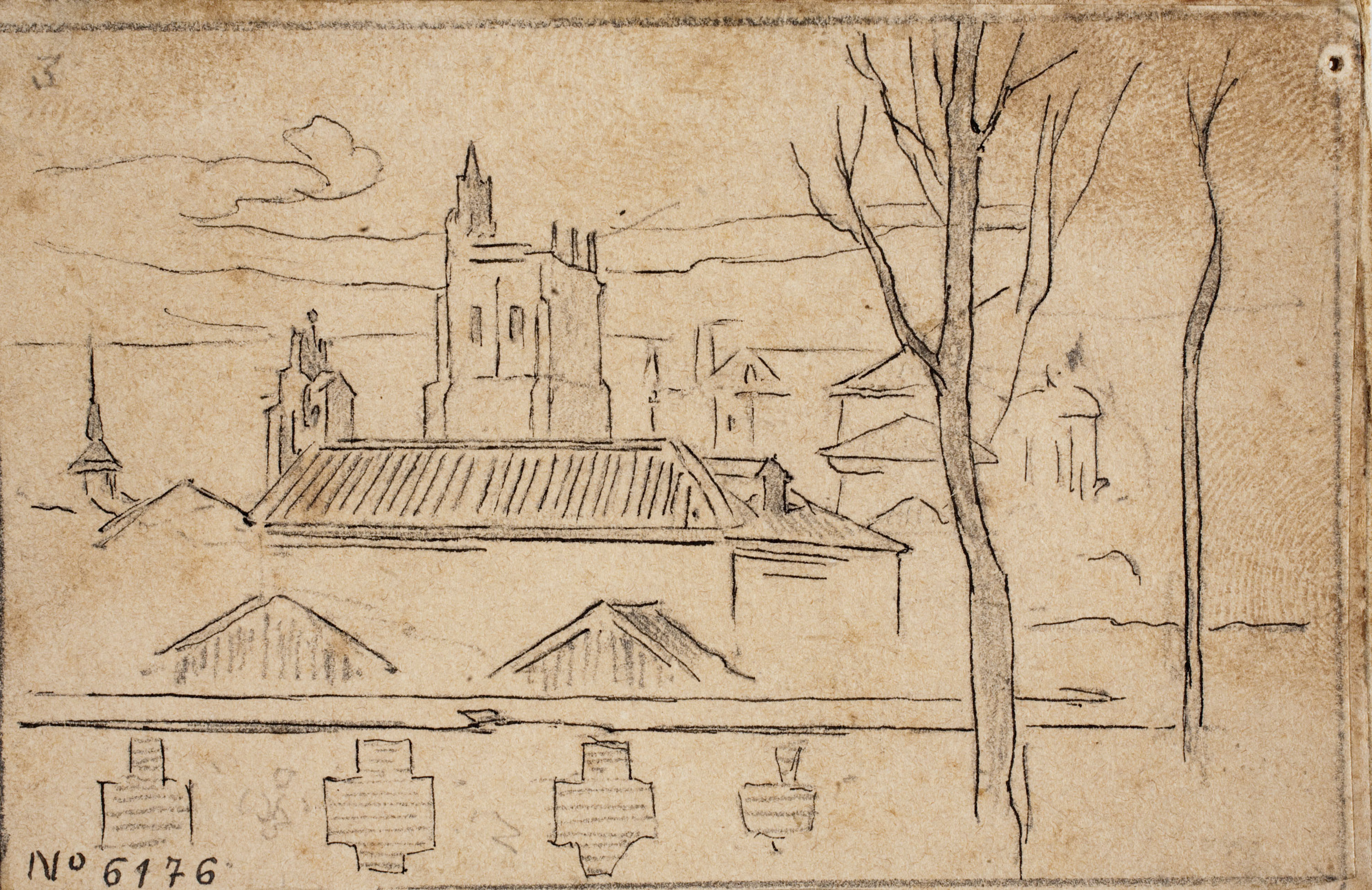 image for: Josep Lluís Pellicer - Paisatge - 1874