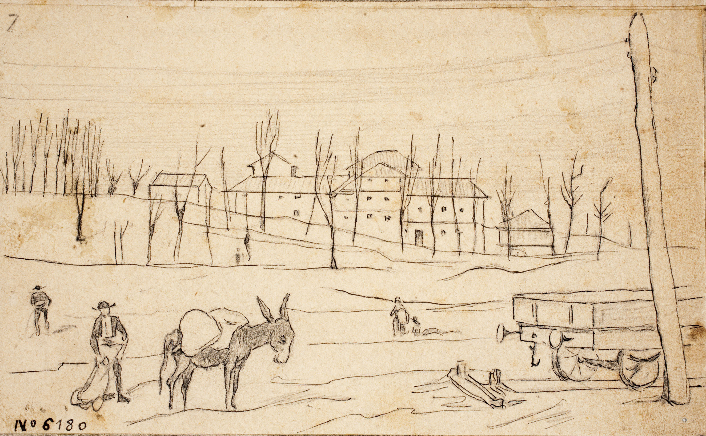 image for: Josep Lluís Pellicer - Paisatge - 1874