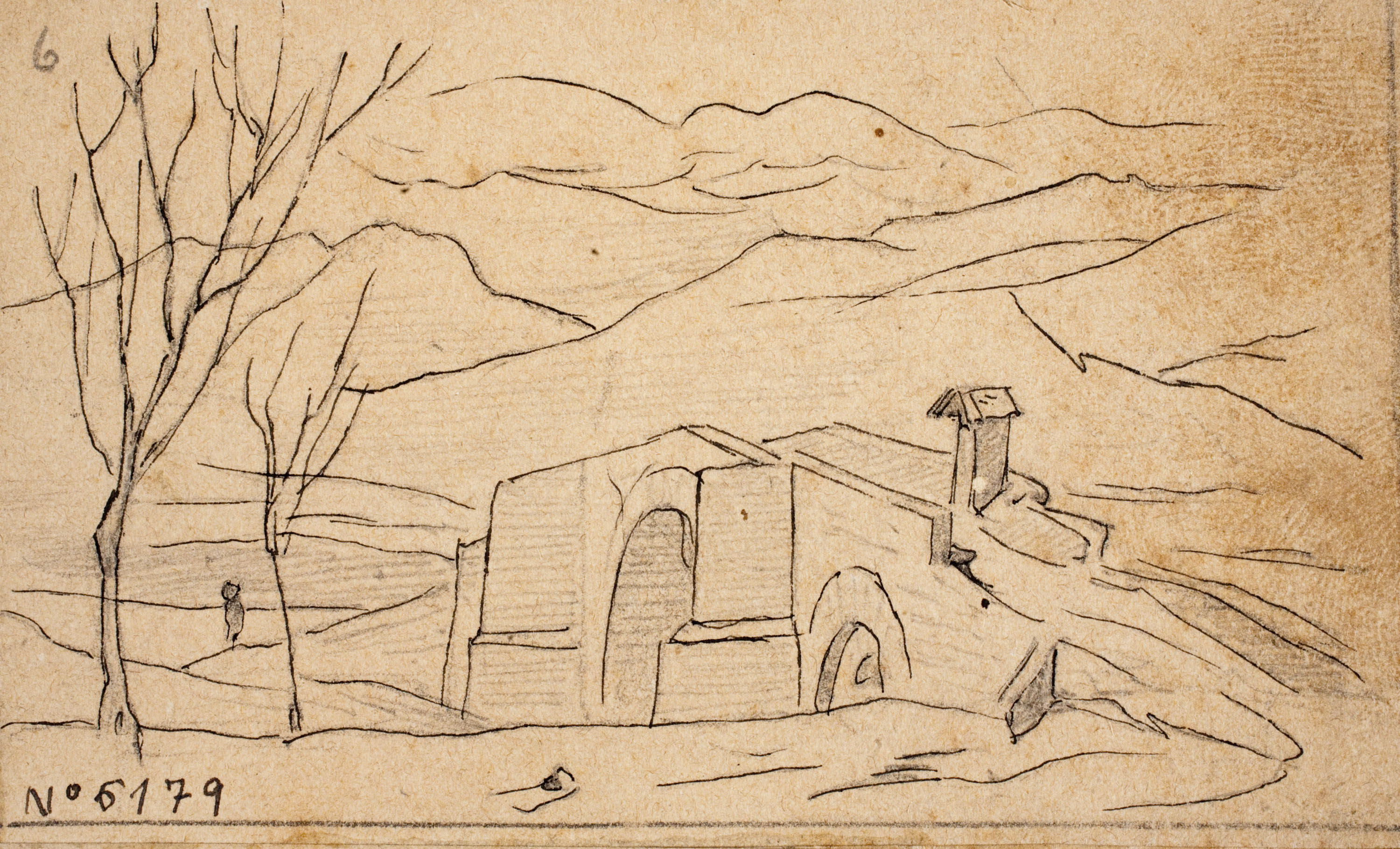 Josep Lluís Pellicer - Paisatge - 1874 image for: Josep Lluís Pellicer - Paisatge - 1874