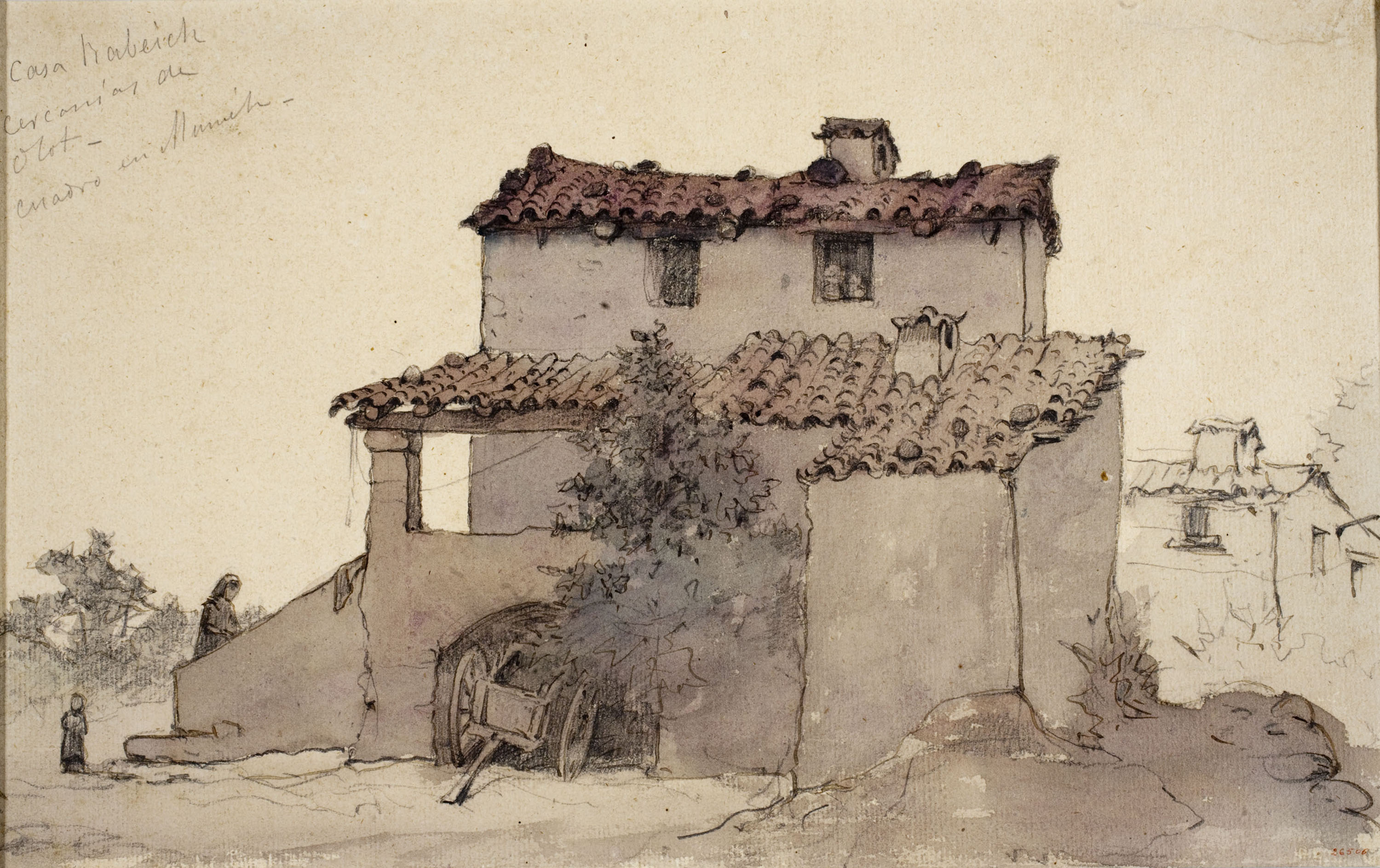 image for: Modest Urgell - Casa Rabeich (cercanias de Olot) - Cap a 1867