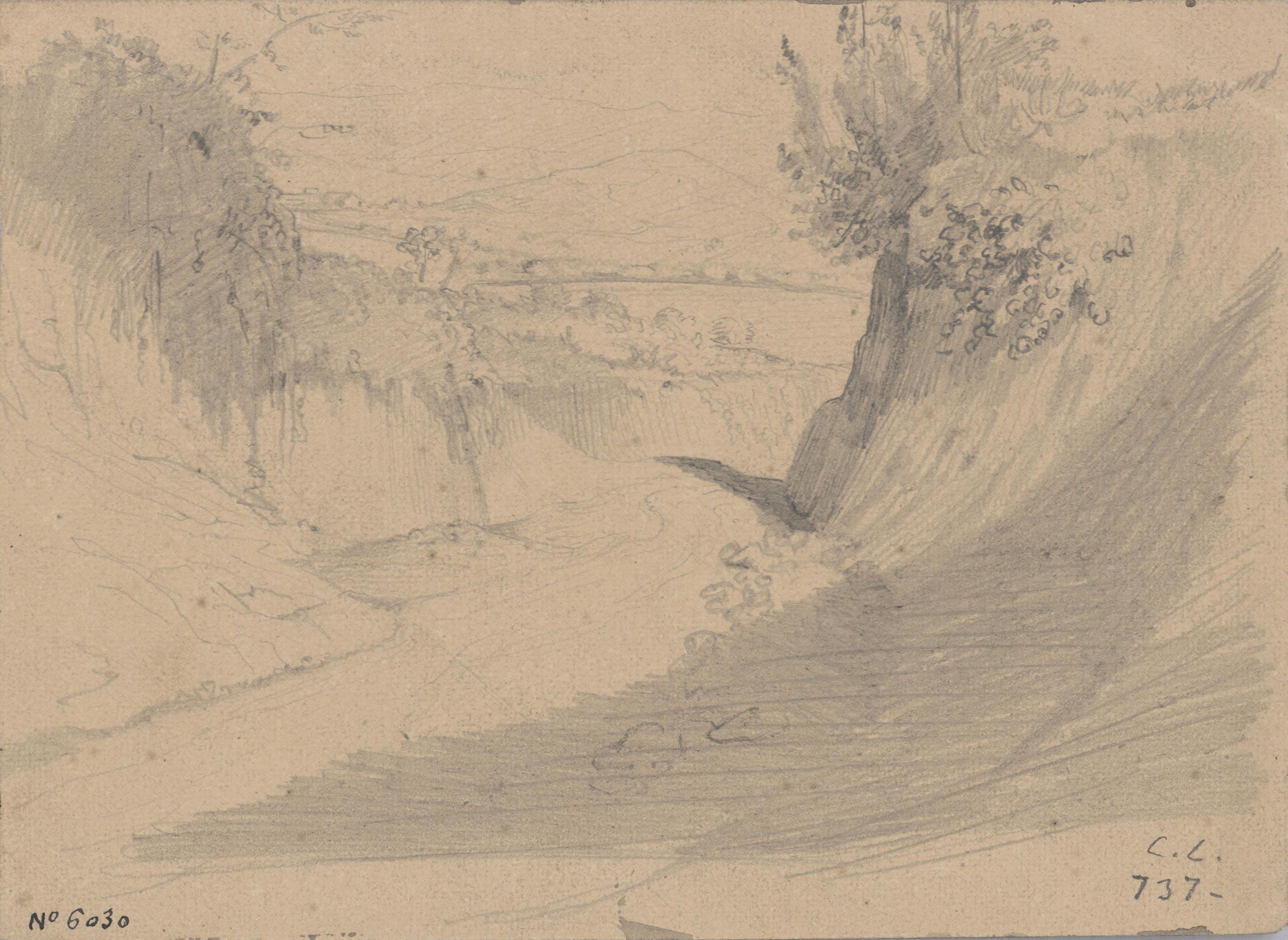 image for: Claudi Lorenzale - Paisatge - Cap a 1840-1850