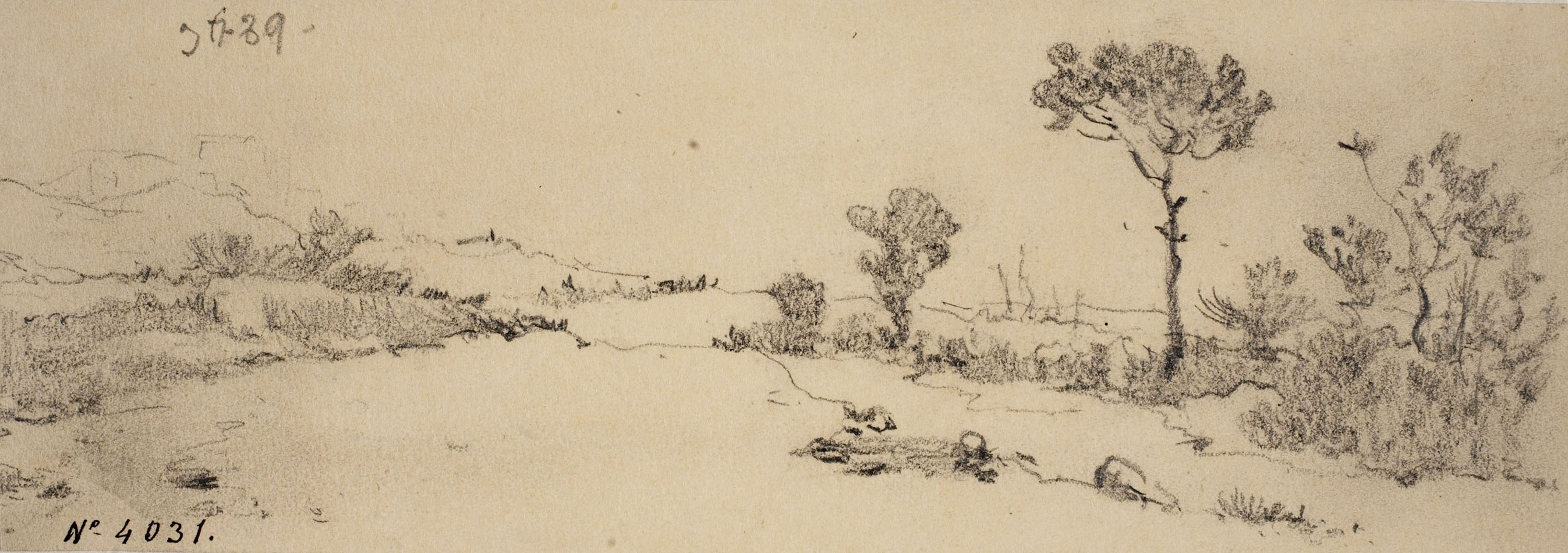 Modest Urgell - Paisatge - Cap a 1864 image for: Modest Urgell - Paisatge - Cap a 1864