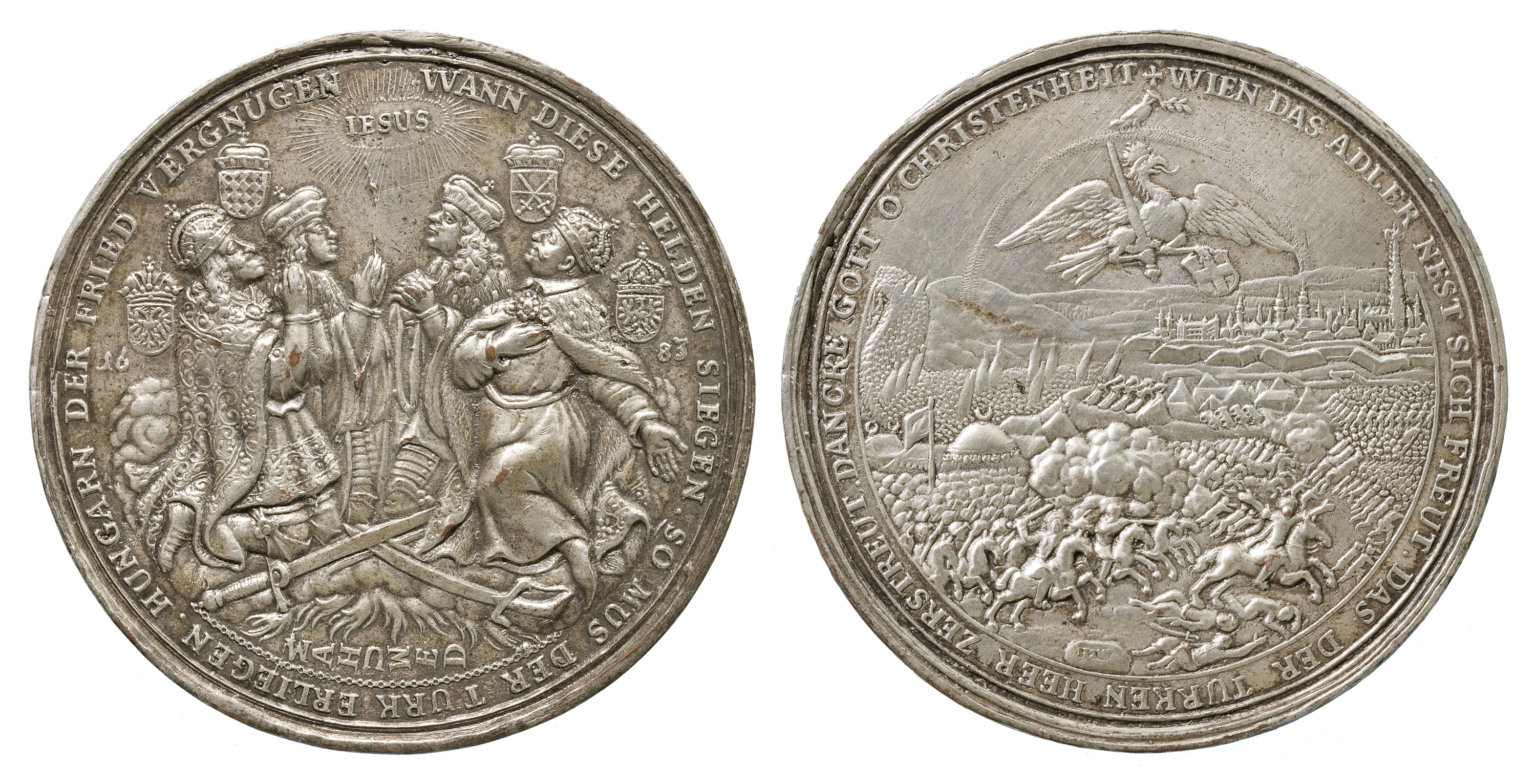 image for: Johann Jakob Wolrab - Alliberament de Viena del setge de l'exèrcit otomà per l'aliança austríaca-polonèsa-bàvara-saxona - 1683