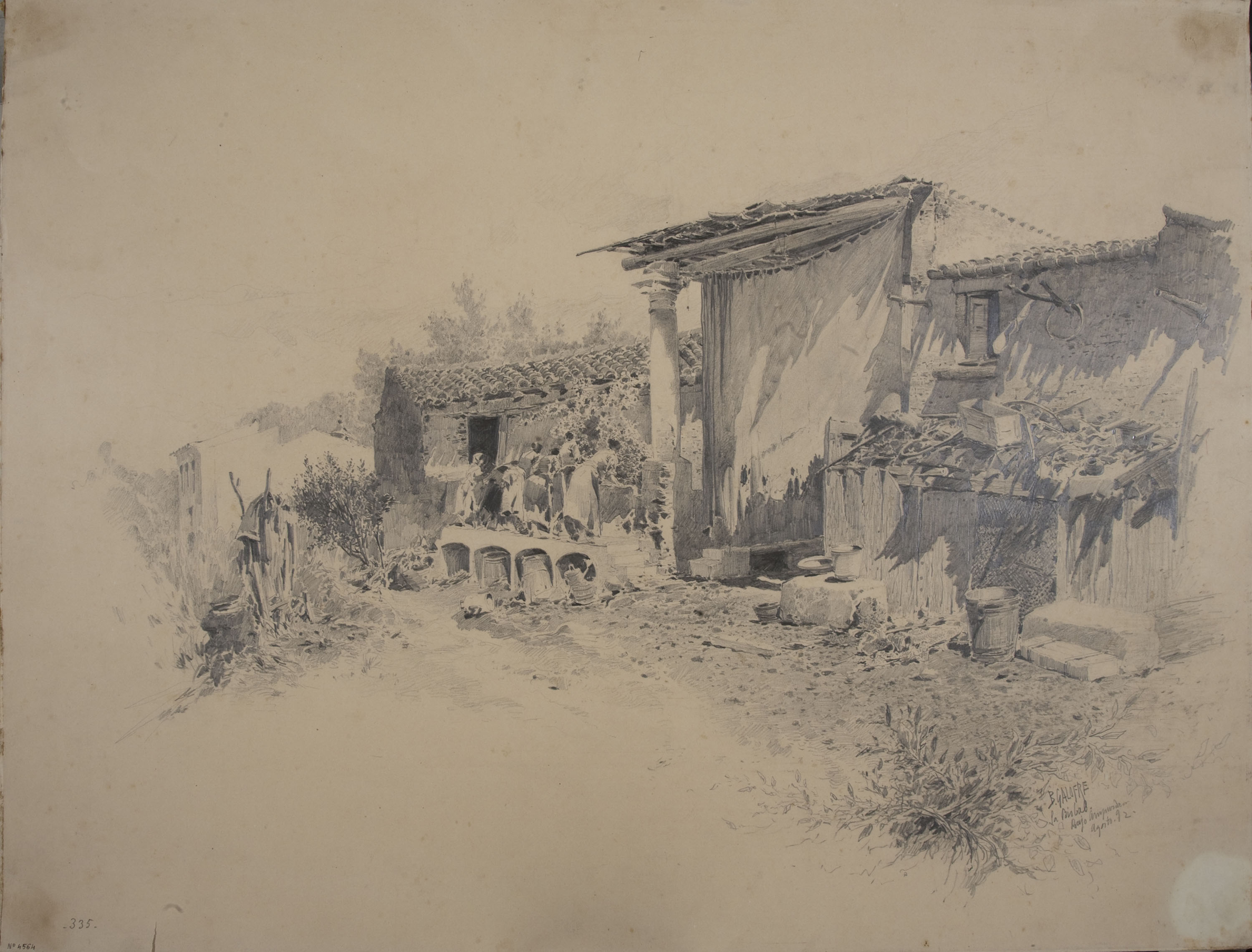 Baldomer Galofre - La Bisbal - 1892 image for: Baldomer Galofre - La Bisbal - 1892