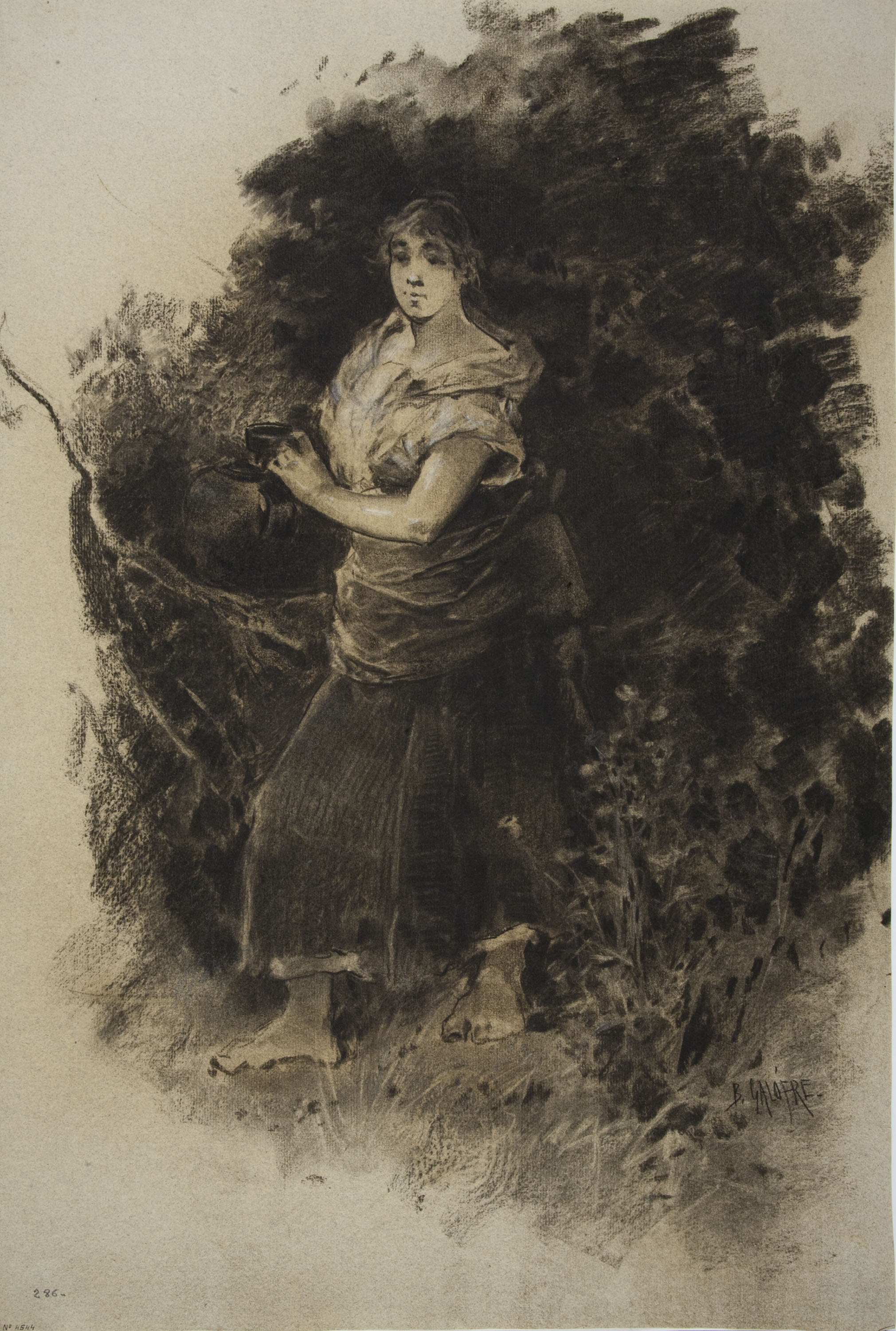 Baldomer Galofre - Mariucha - Cap a 1887-1889 image for: Baldomer Galofre - Mariucha - Cap a 1887-1889