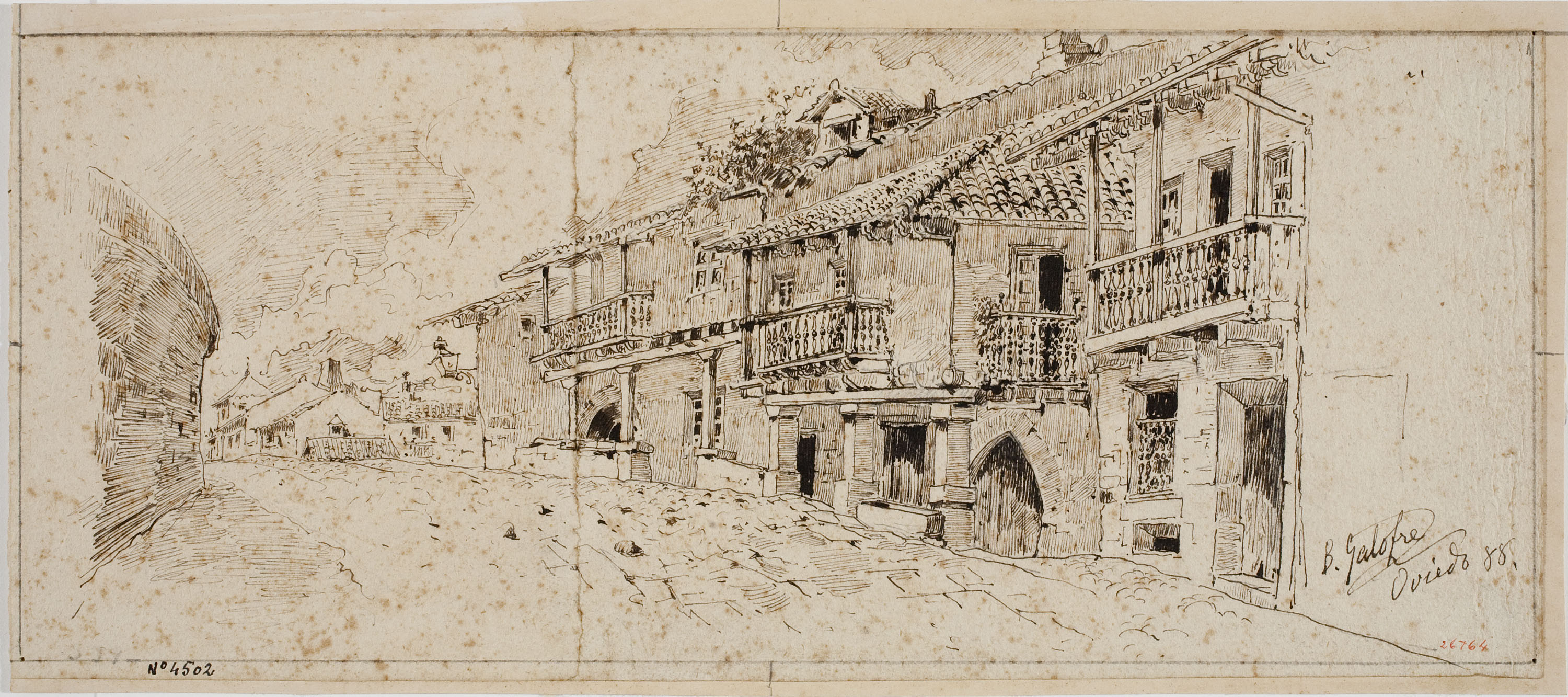 image for: Baldomer Galofre - Oviedo - 1888