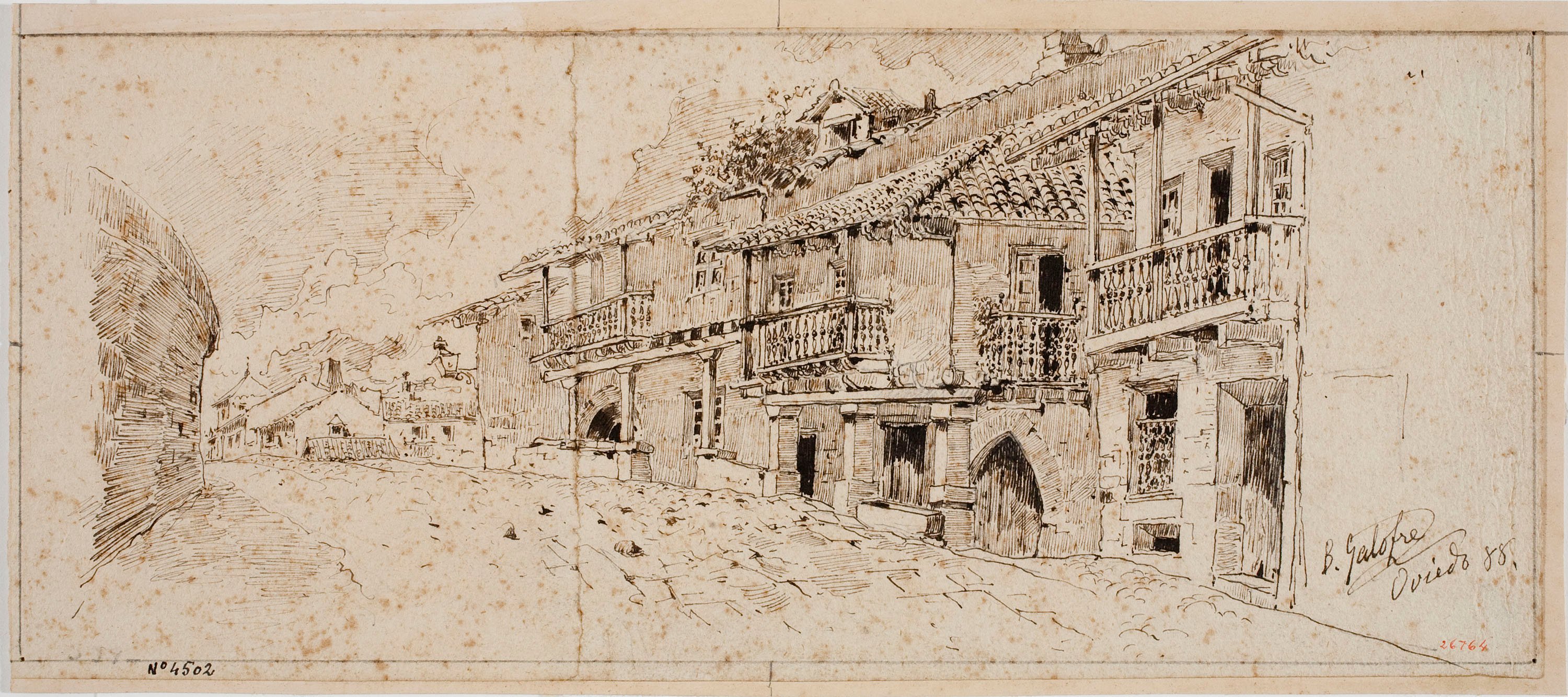 Baldomer Galofre - Oviedo - 1888 image for: Baldomer Galofre - Oviedo - 1888
