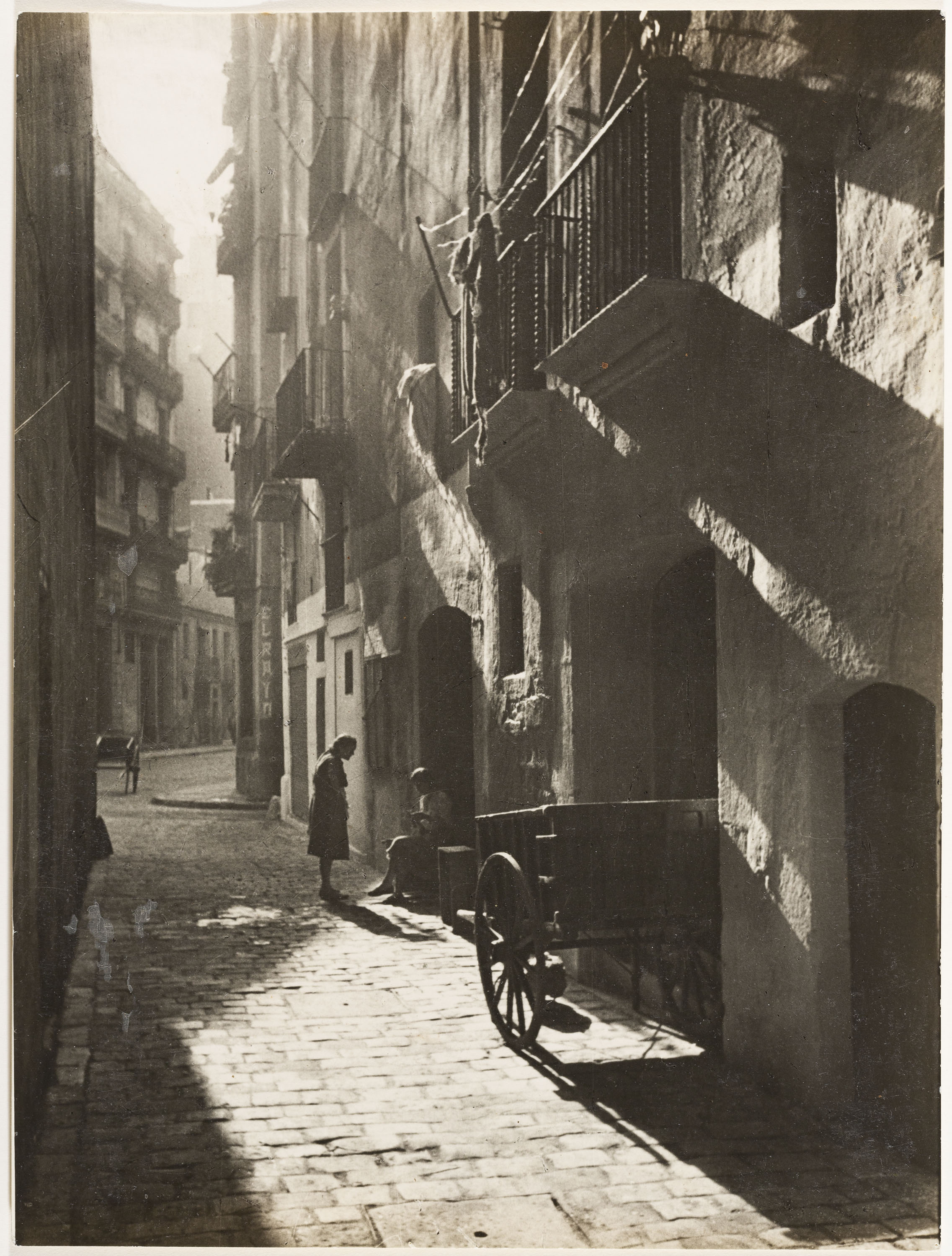 image for: Otho Lloyd - Carrer del Triangle (Barcelona) - 1946