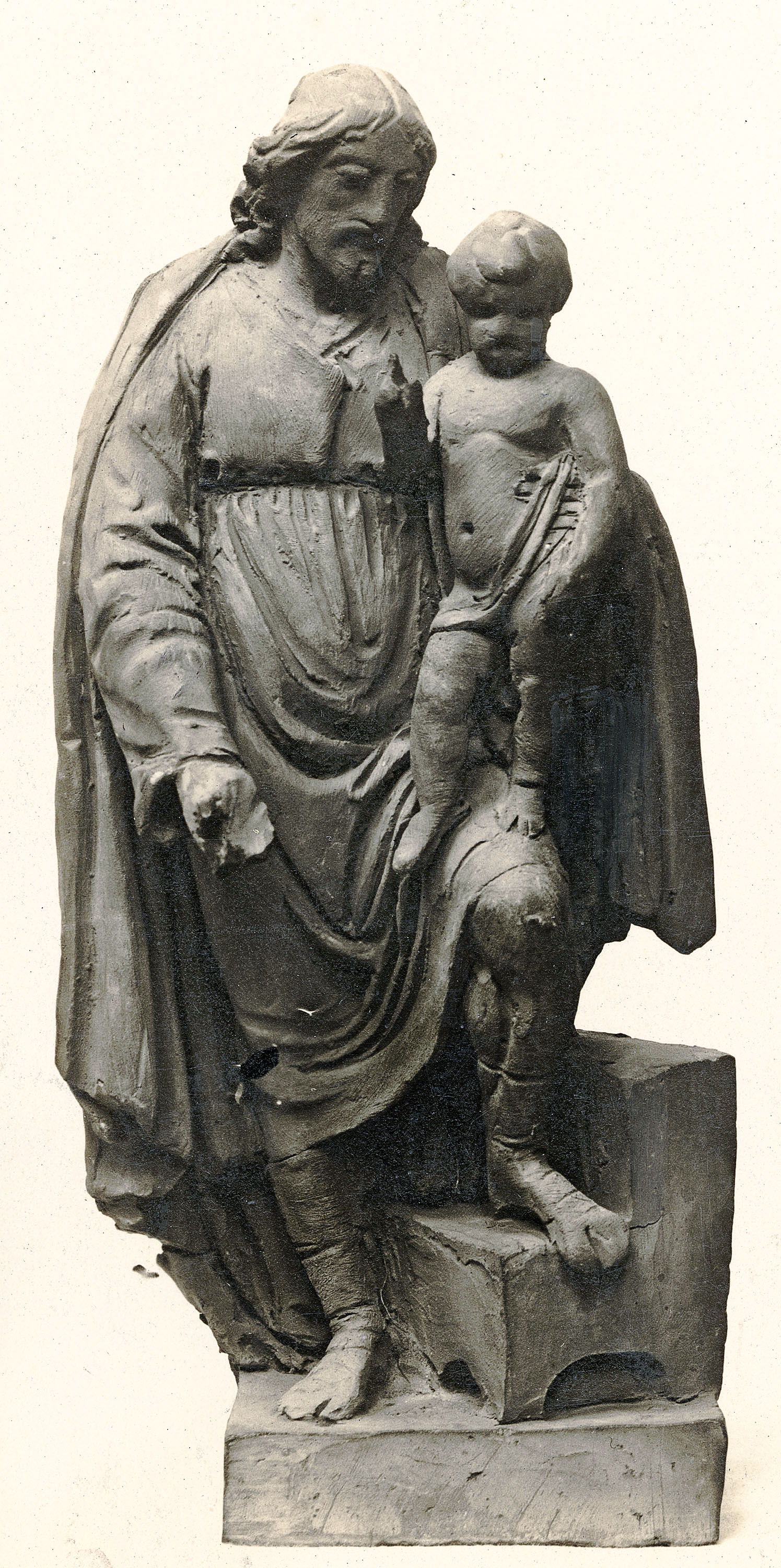image for: Damià Campeny - Sant Josep i el Nen Jesús - Cap a 1815-1840