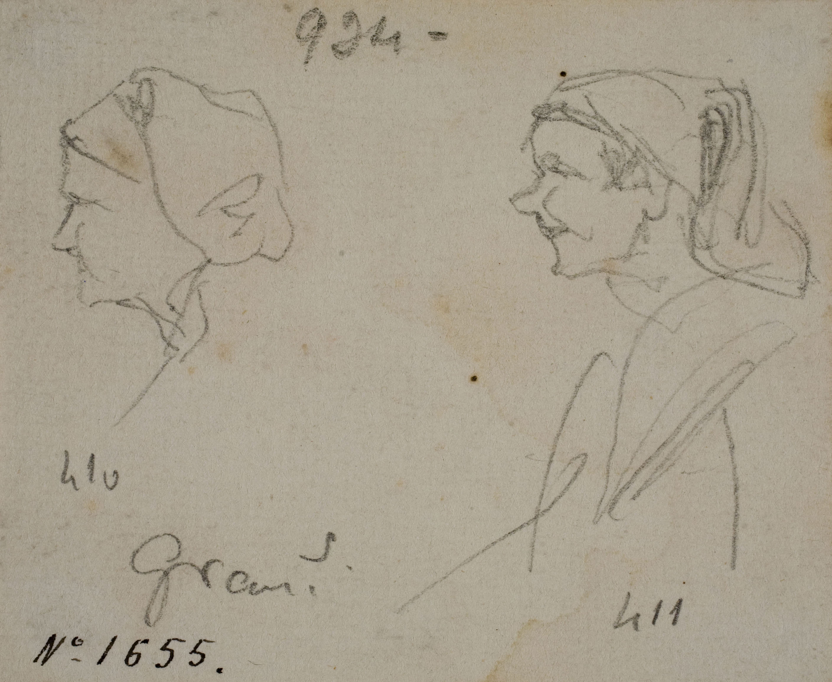 image for: Ramon Martí i Alsina - Dos pagesos - Cap a 1870