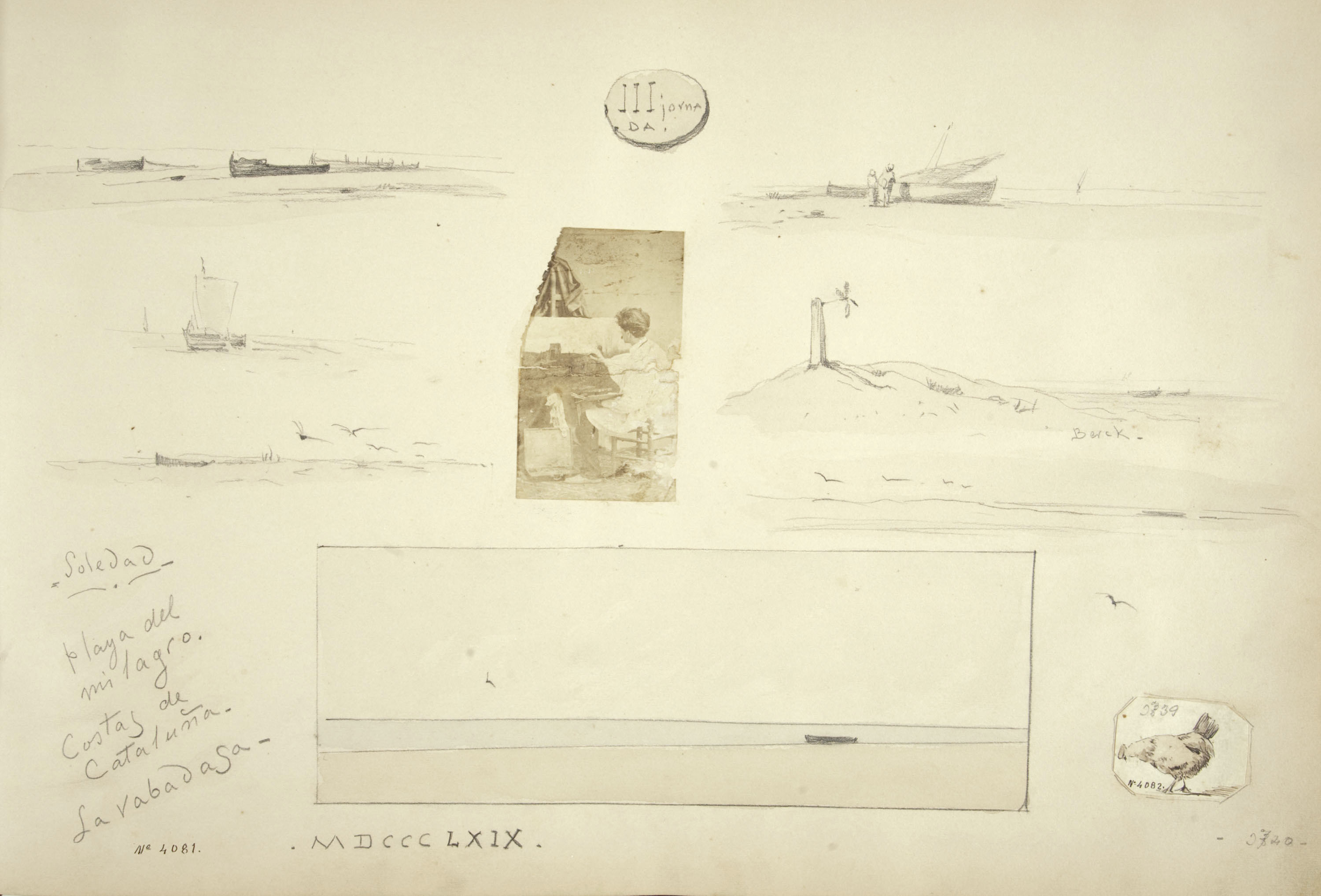 image for: Modest Urgell - Platges de Catalunya - 1869