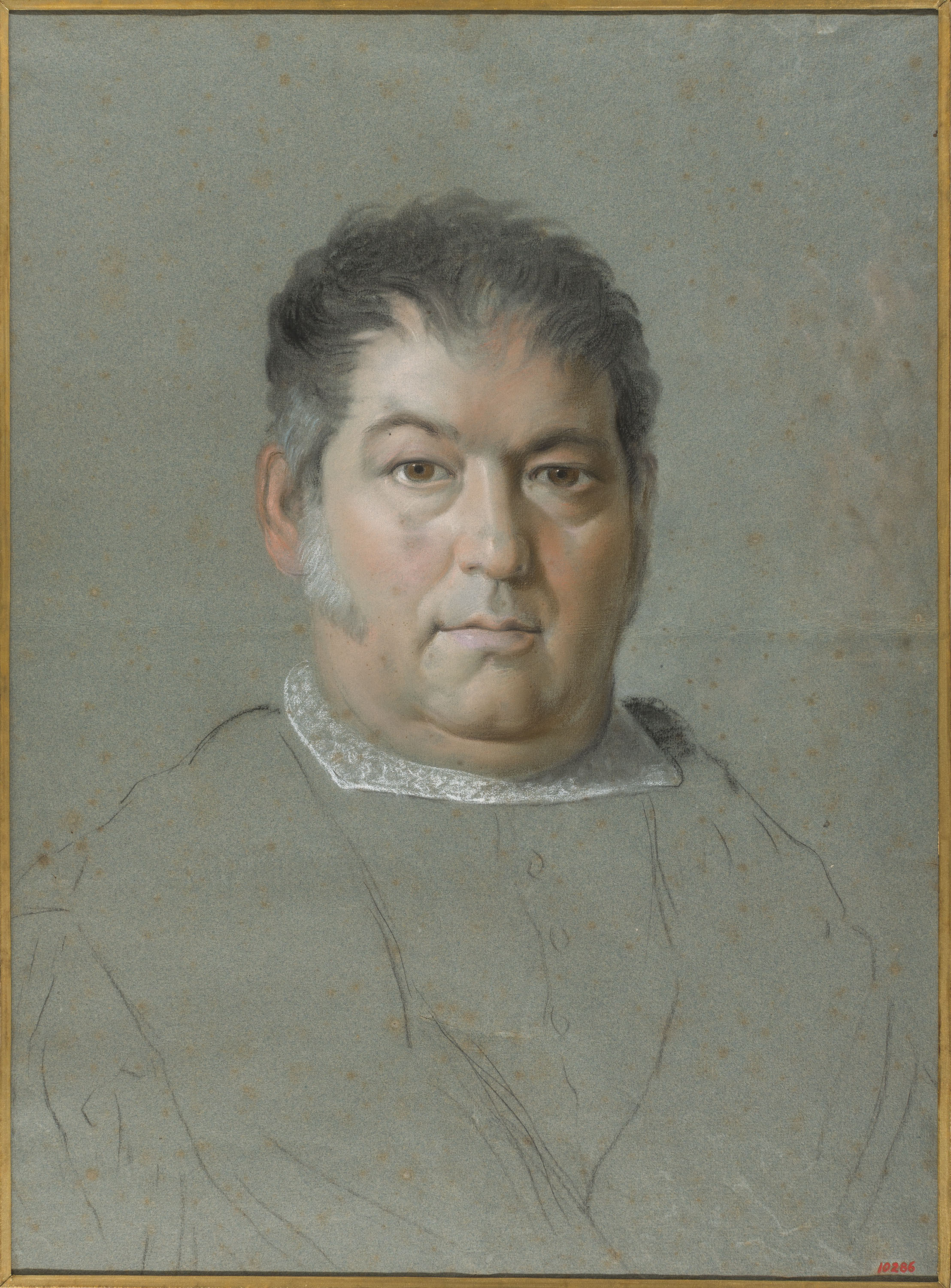 image for: Vicente Rodes - Estudi de cap de Juan López de Vinuesa (regent de l'Audiència Territorial de Catalunya) - Cap a 1820