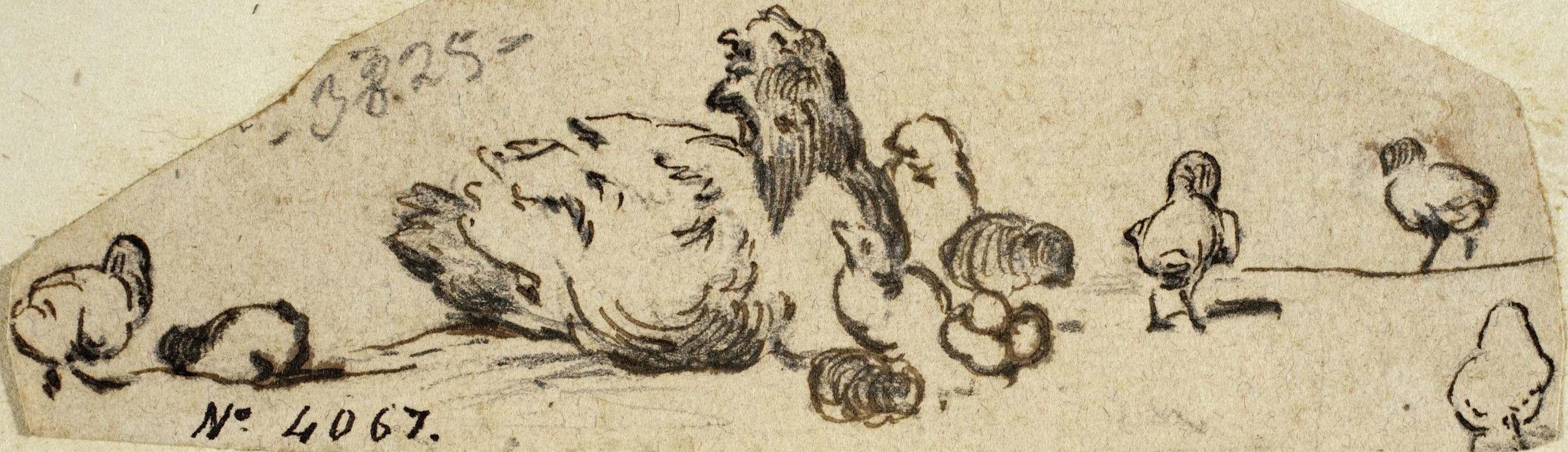 image for: Modest Urgell - Gallina i pollets - Cap a 1864